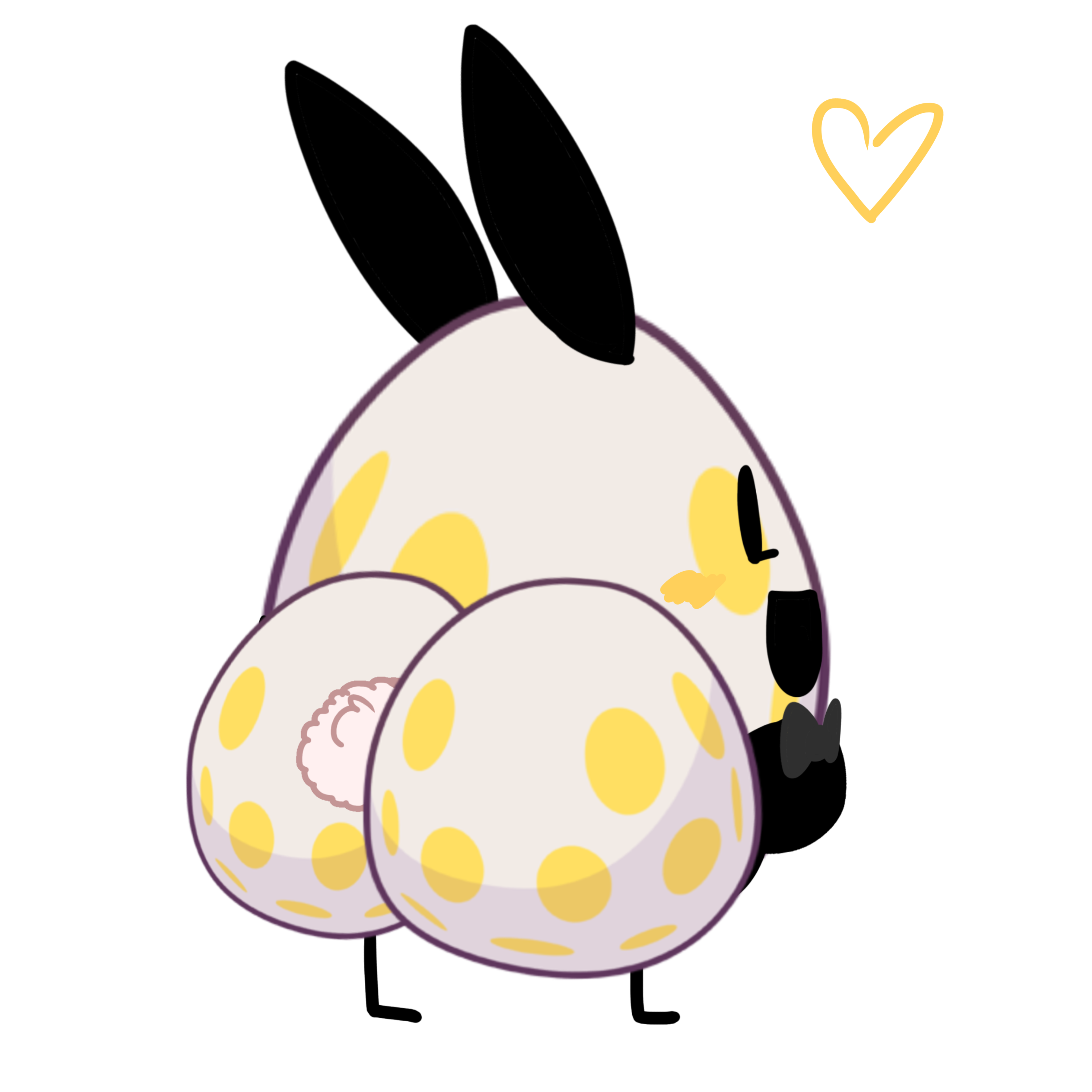 easter bunny, eggy (bfdi), battle for bfdi, battle for dream island, battle for dream island again, animate inanimate, back view, battle for bfb, bfb, bfdi, bfdia, big ass, breasts, bunny girl, bunnysuit, easter eggs, egg, object shows, showing ass, the power of two, tpot, yuki! (artist), yukimeow45, 