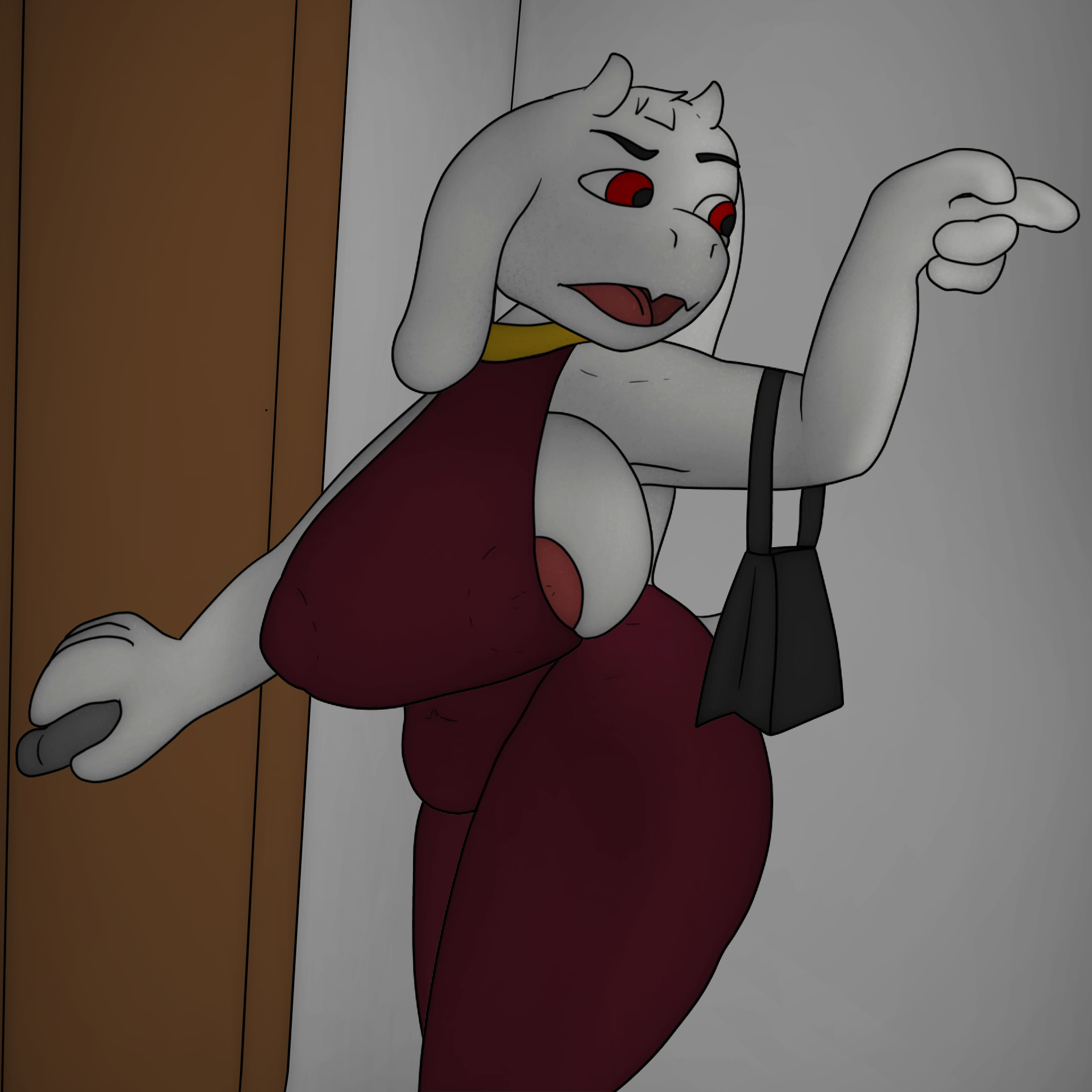 j5furry, toriel, undertale, 1:1, hi res, big breasts, bovid, breasts, caprine, date, female, goat, mammal, slightly chubby, undertale (series), video games, 