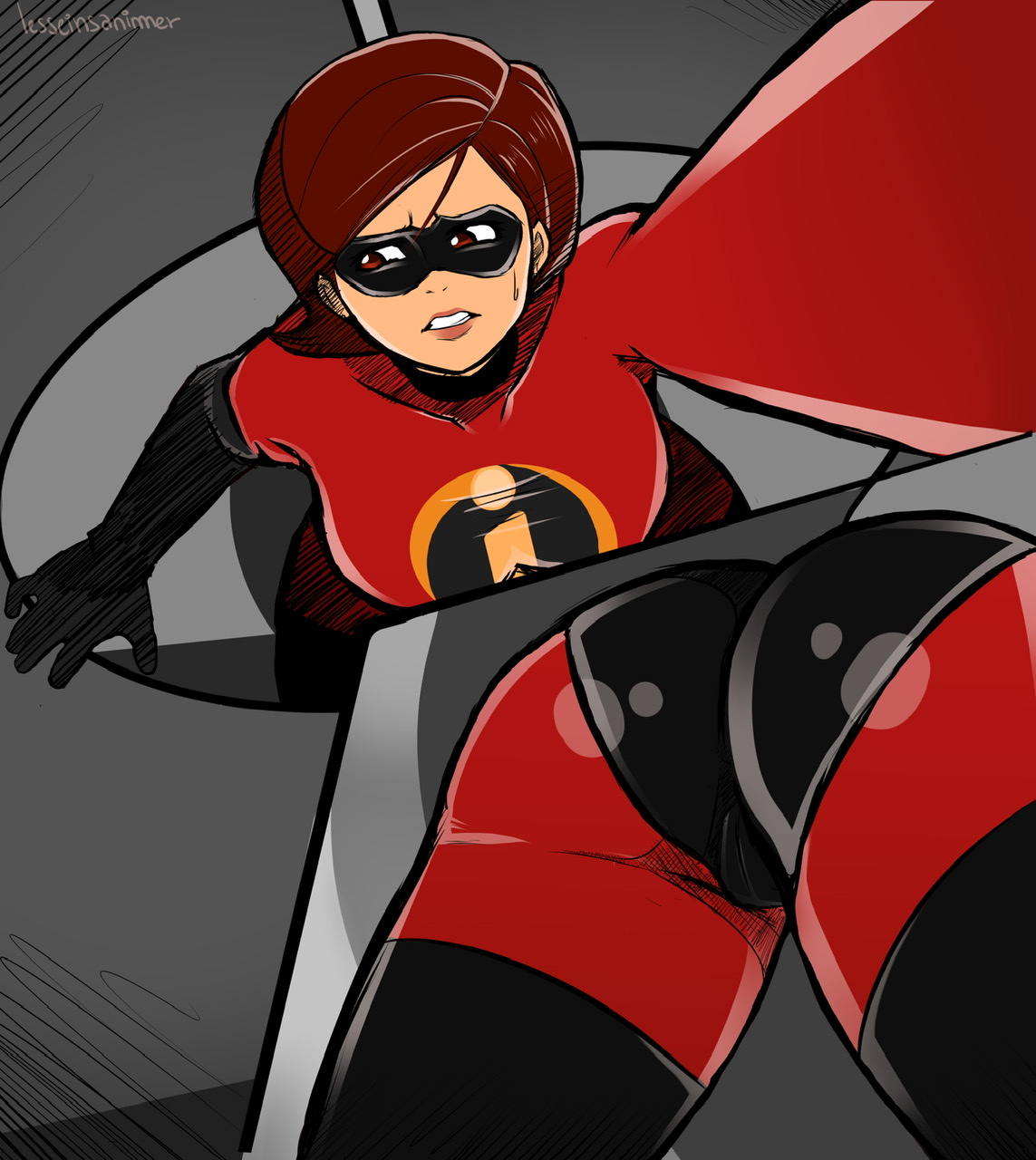 Rule34 - If it exists, there is porn of it / lesseinsanimer, elastigirl, helen  parr / 3652703
