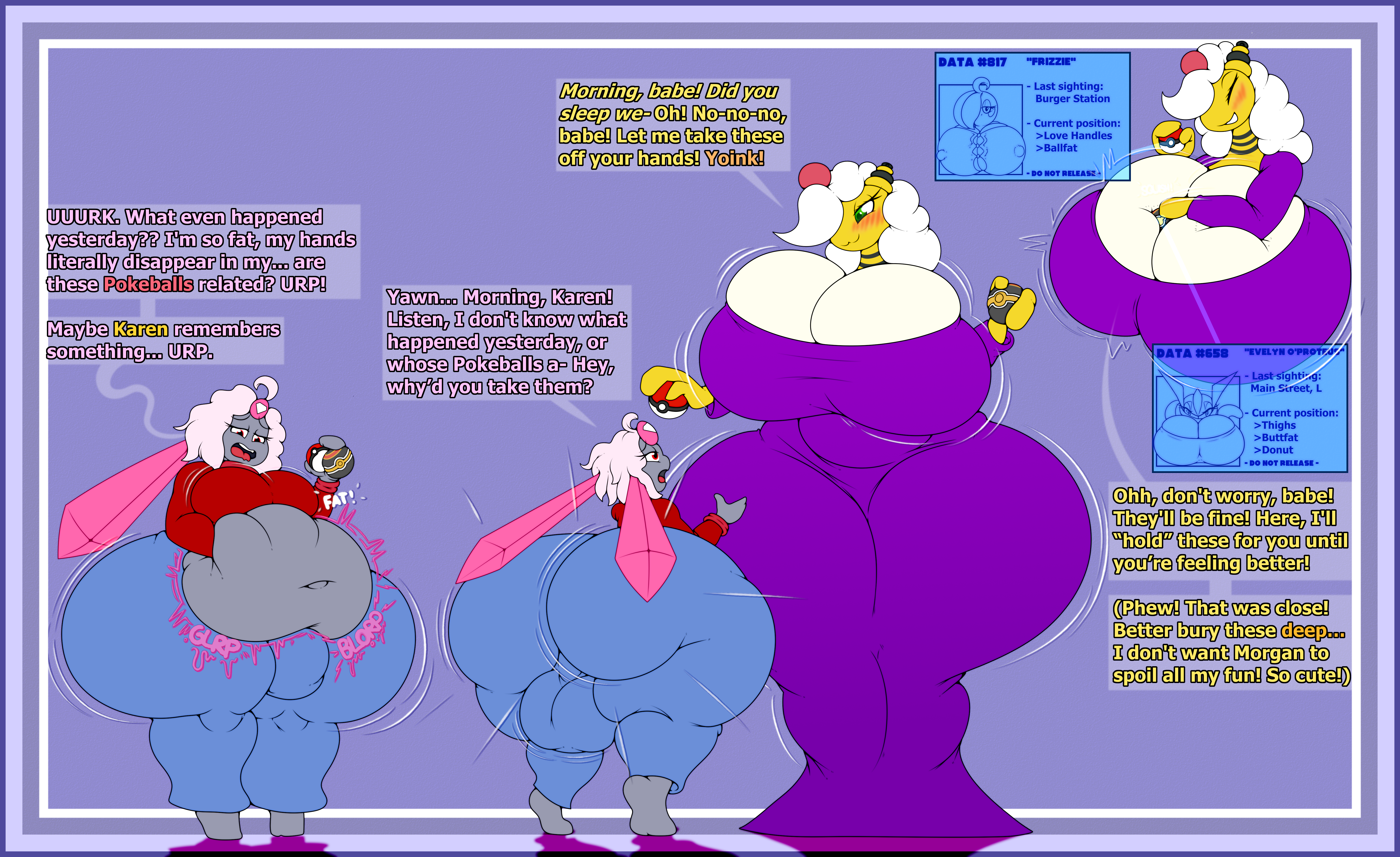 1boy 1boy1girl 1girl 1girls ampharos big_ass big_ass_(male) big_balls big_breasts big_bulge big_butt big_tits bulge cleavage cleavage_overflow diancie dress evelyn_o'proteus frizzie_(mobiustheice) game_freak generation_2_pokemon generation_6_pokemon gown gray_body gray_skin hips_wider_than_shoulder huge_ass huge_breasts huge_bulge huge_butt huge_tits karen_(mobiustheice) larger_female larger_female_smaller_male long_dress long_gown male/female male_weight_gain mega_ampharos mobiustheice morgan_(mobiustheice) nintendo pokemon pokemon_(species) post-vore purple_dress purple_gown shorter_boy shorter_male shorter_male/taller_female smaller_male smaller_male_larger_female taller_female uber_tier_boyfriend_(mobiustheice) weight_gain wide_hips yellow_body