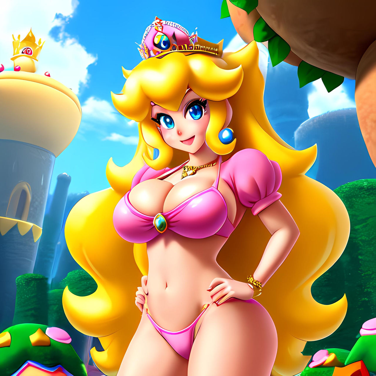 Mario peach nude