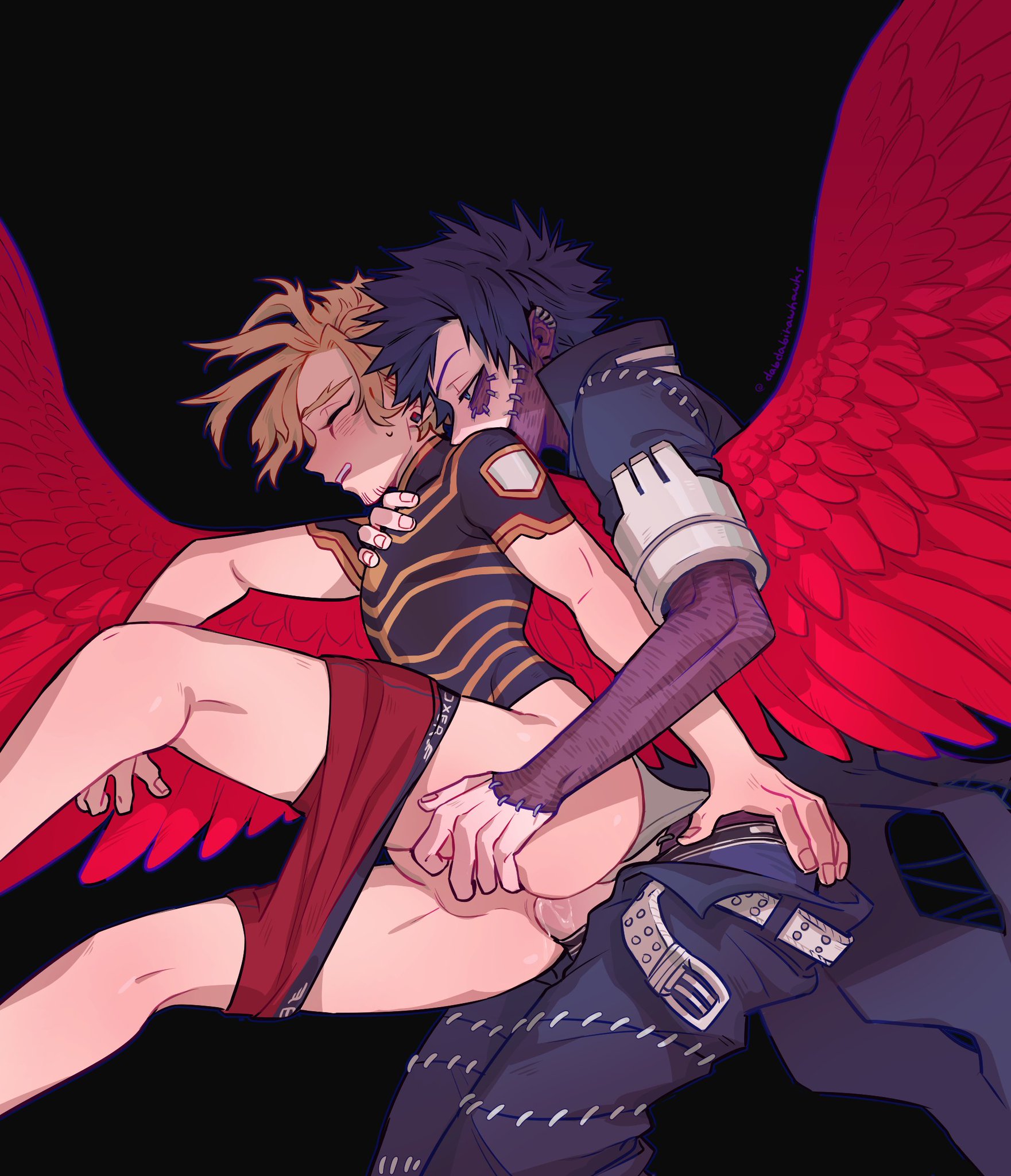 Dabi x hawks porn