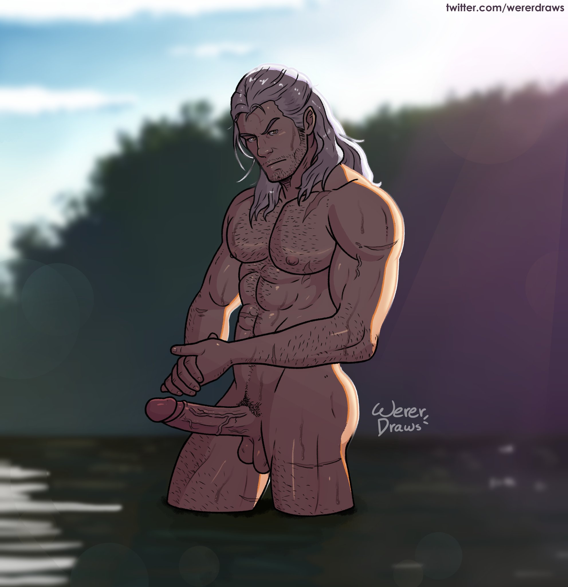 Rule34 - If it exists, there is porn of it  wererdraws, geralt of rivia   2542198
