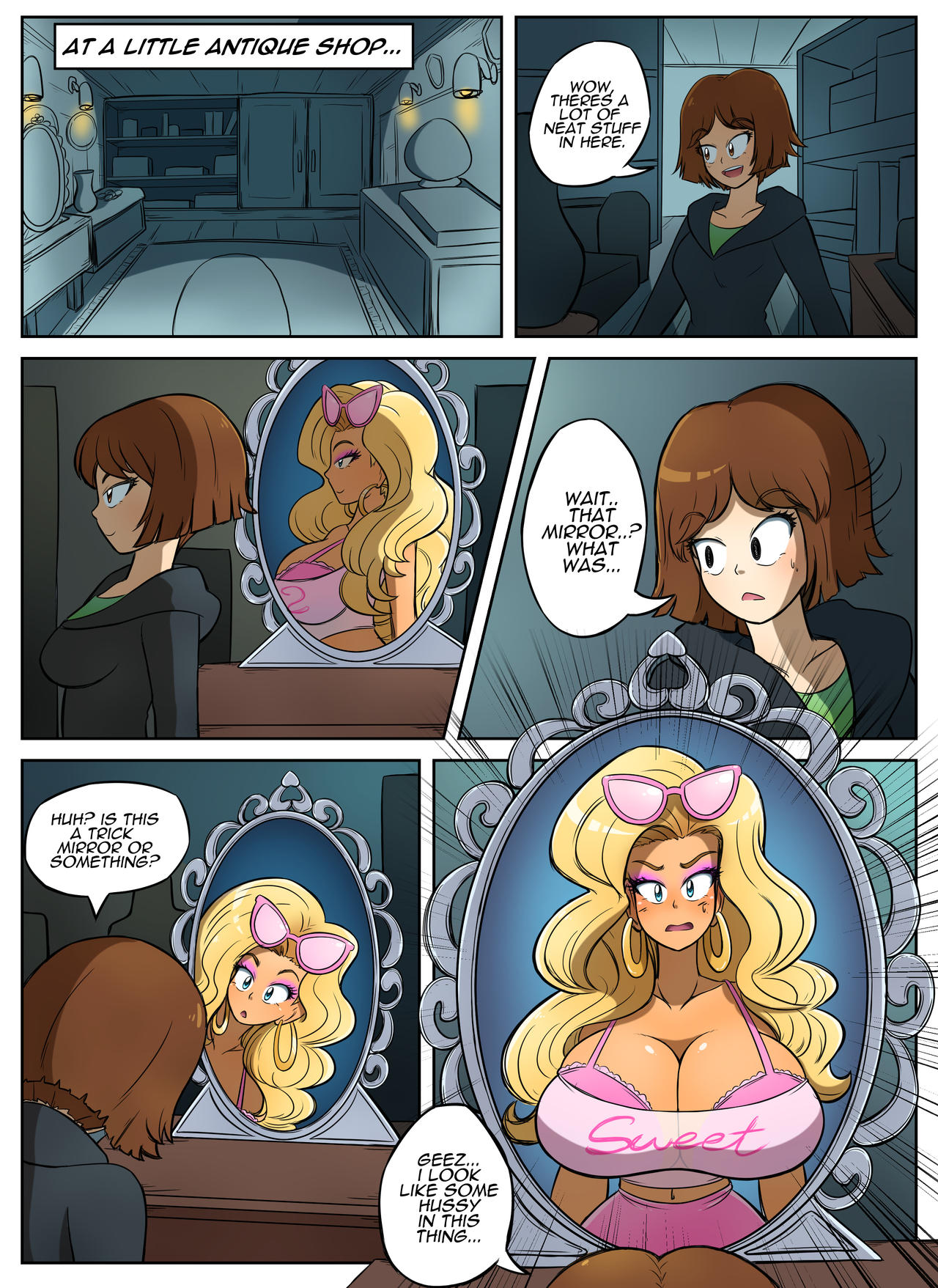 Bimbo mirror porn comic - com-quat.fr