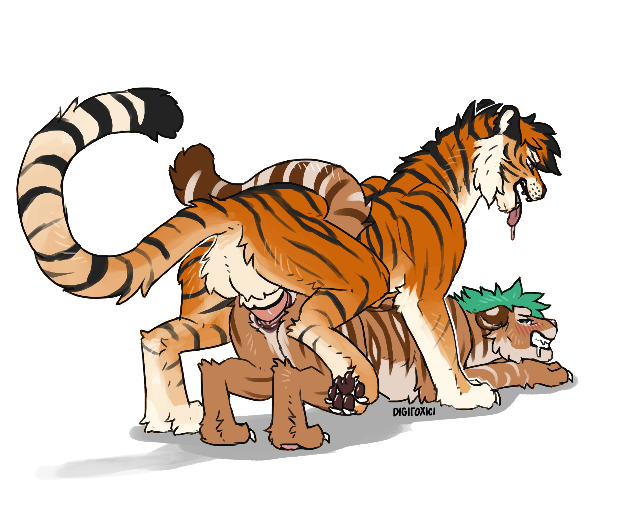 Tiger sex position