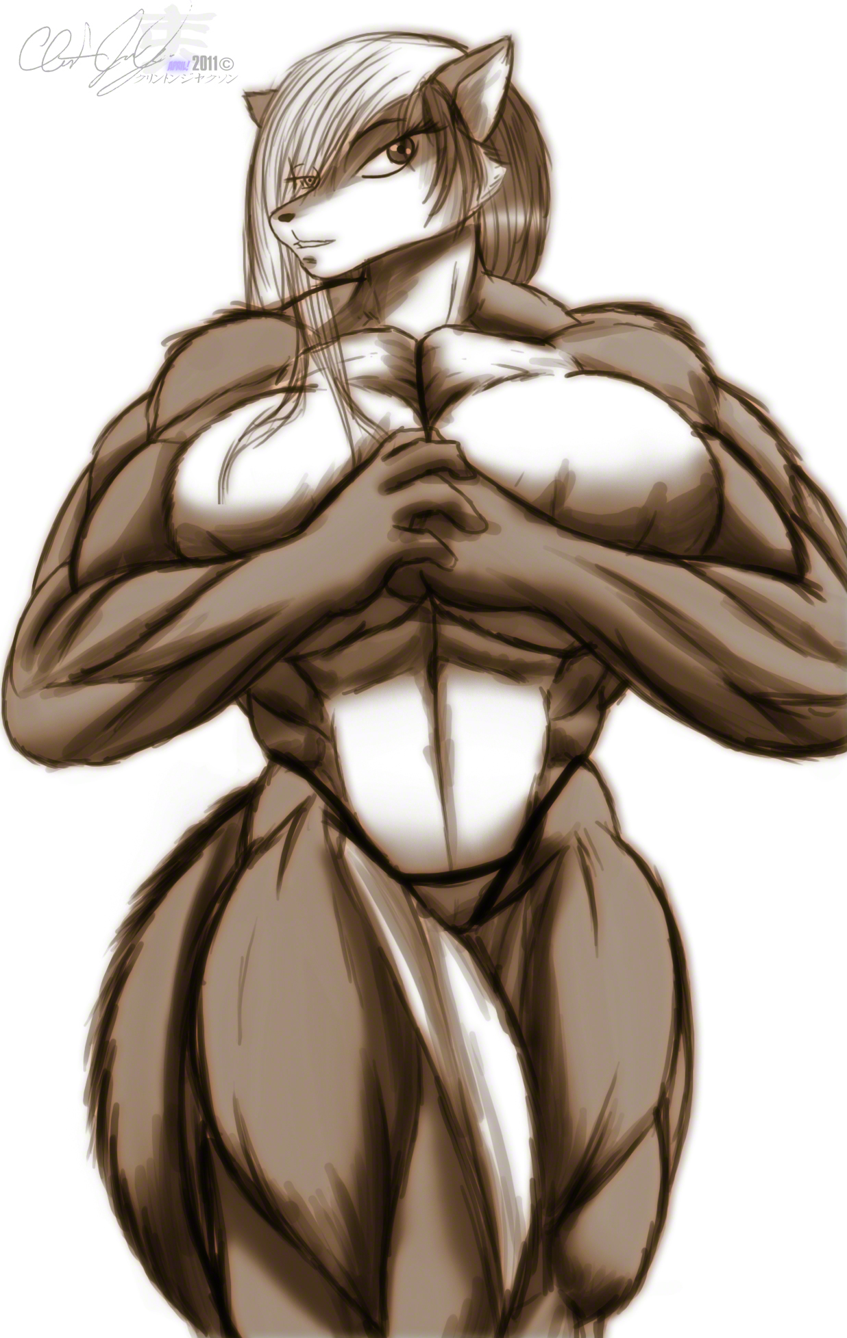 abs, biceps, big breasts, big muscles, breasts, cylnx, female, huge breastsmuscul, huge muscles, large breasts, large muscles, muscles, muscular, muscular female, pecs, 