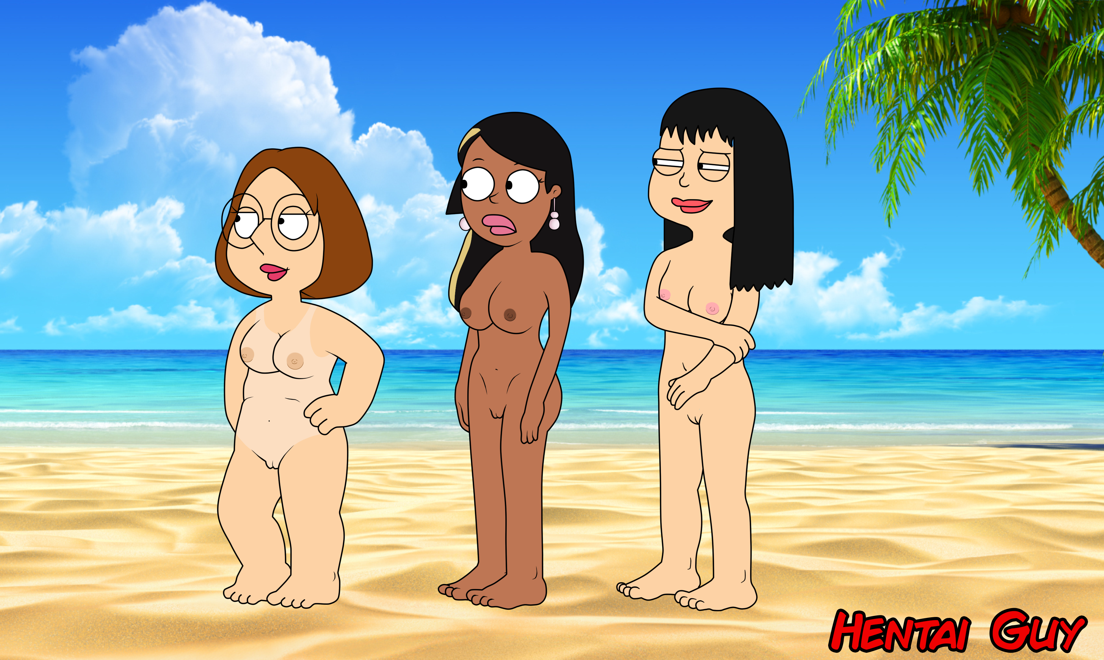 hayley smith, meg griffin, roberta tubbs, american dad, family guy, the cle...