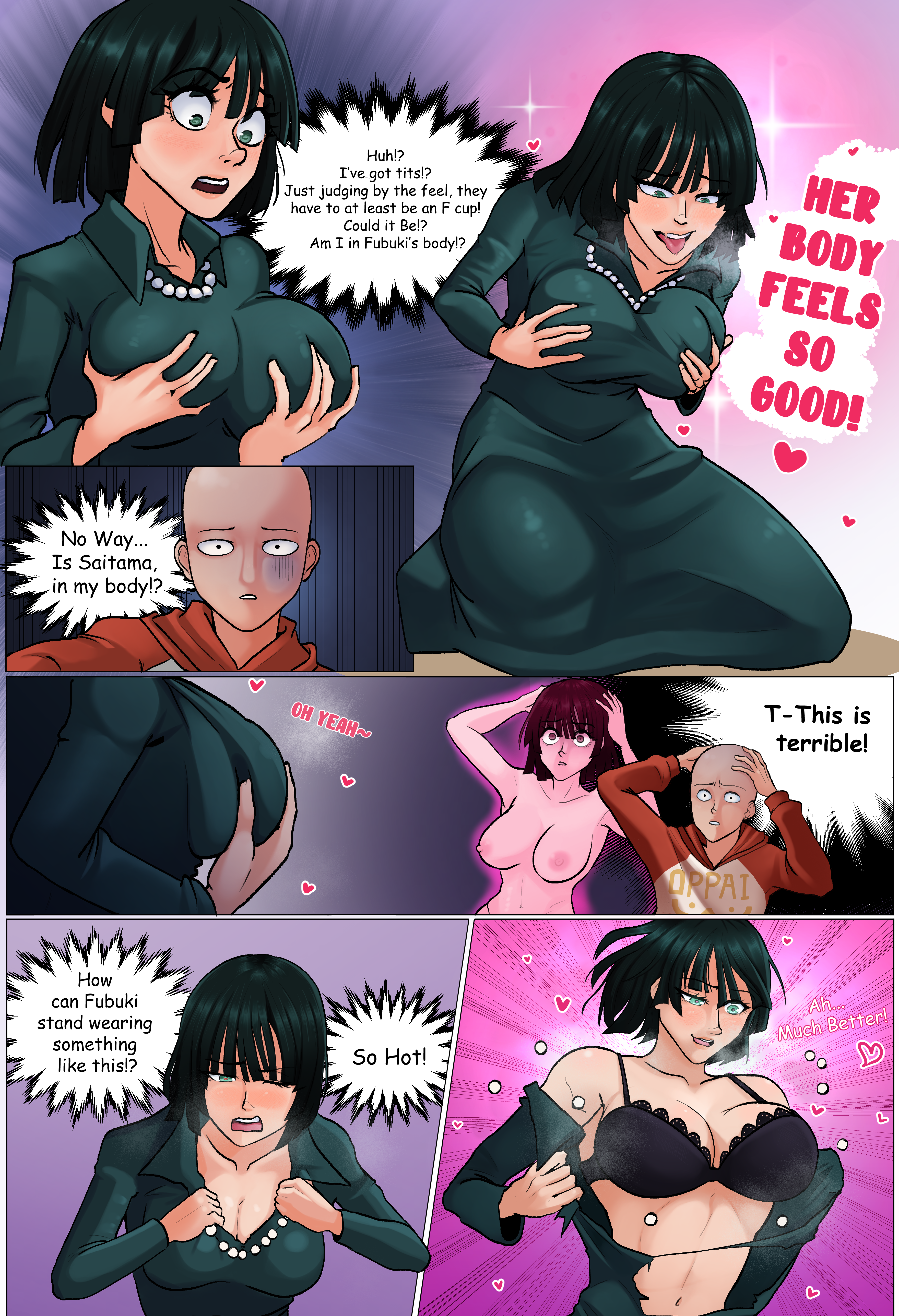 One punch man fubuki rule 34