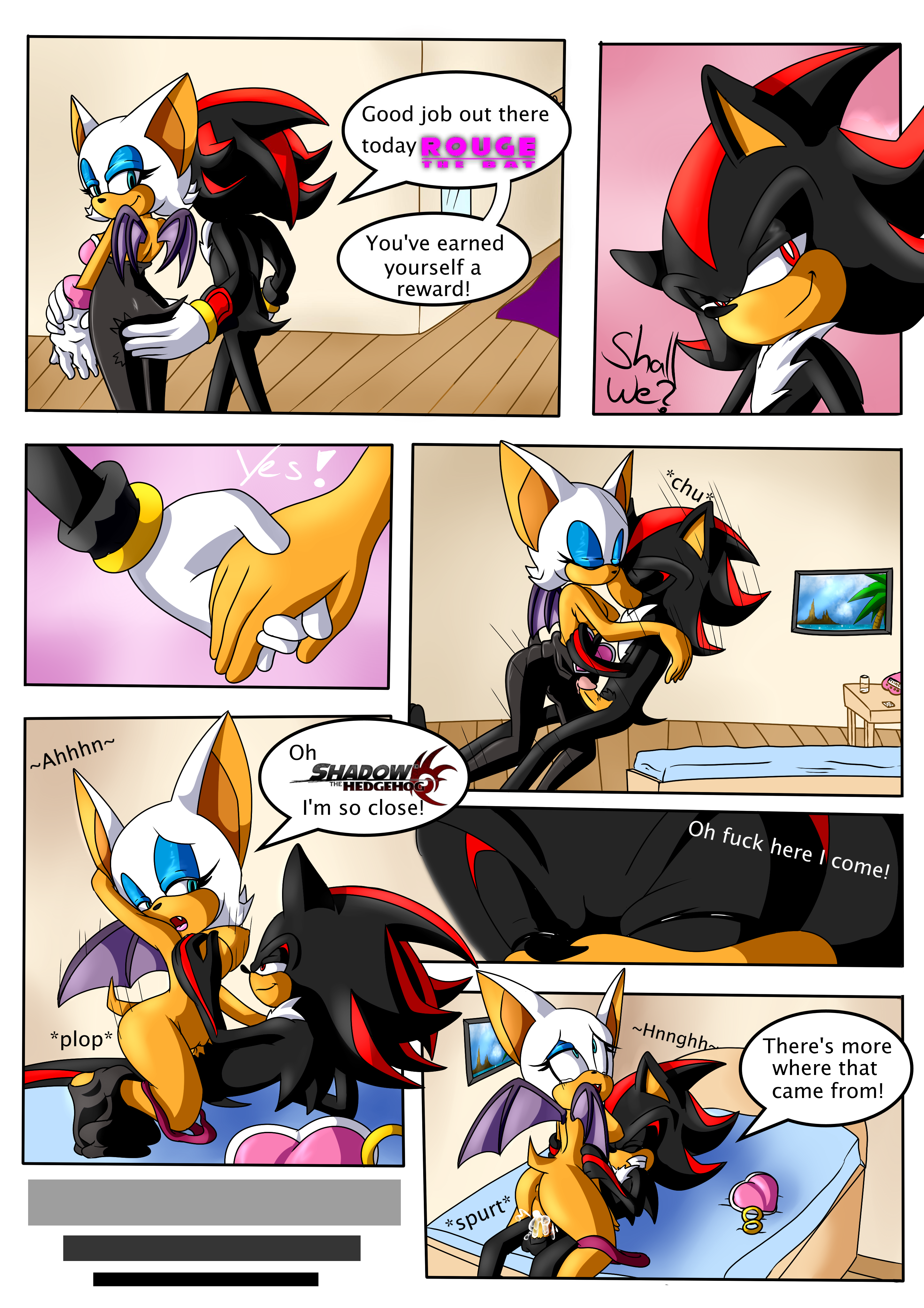 Rule34 - If it exists, there is porn of it  rouge the bat, shadow the  hedgehog  3905850