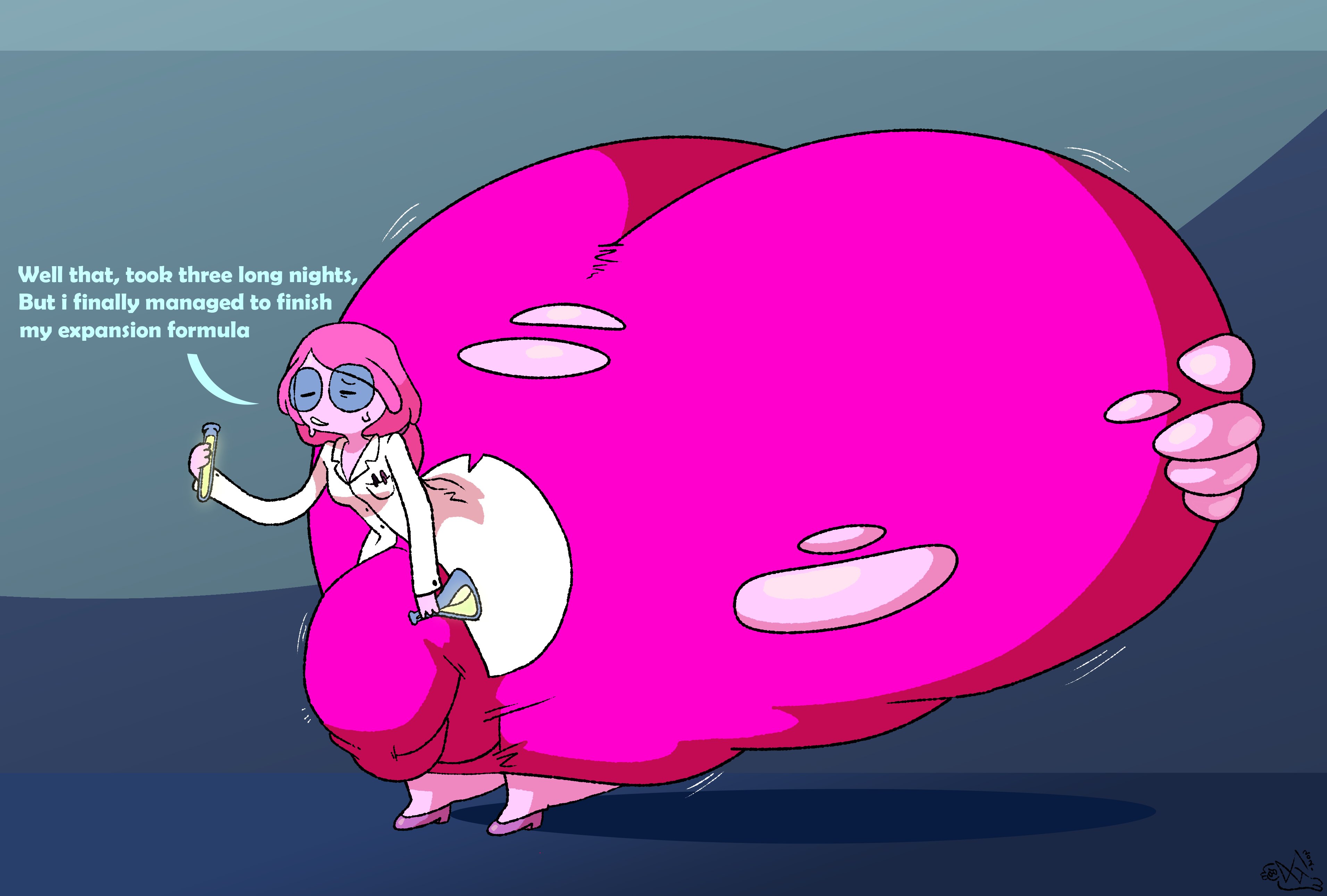 Princess bubblegum breast expansion