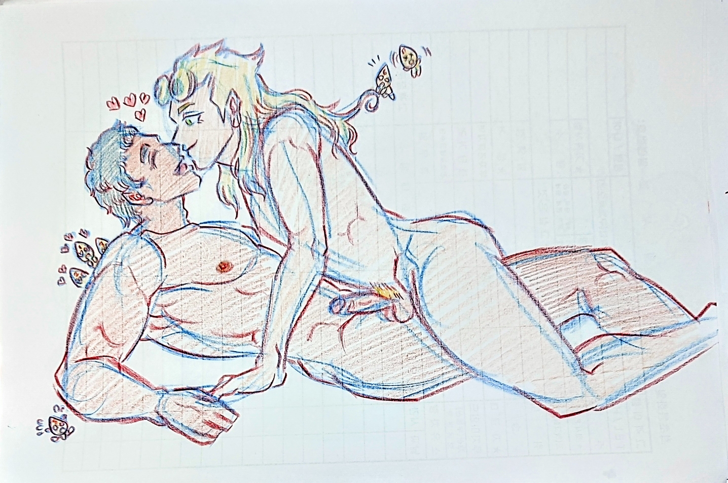 <b>giorno</b> giovanna, guido <b>mista</b>, vento aureo, traditional media (artwork), 2bo...