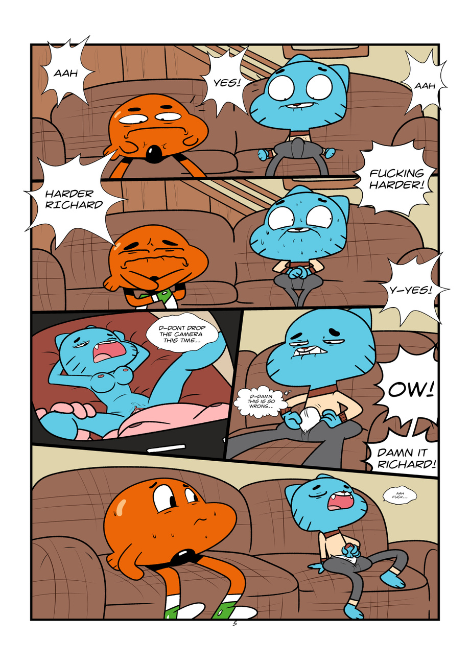 Rule34 - If it exists, there is porn of it  jerseydevil, gumball watterson,  nicole watterson, richard watterson  1228280