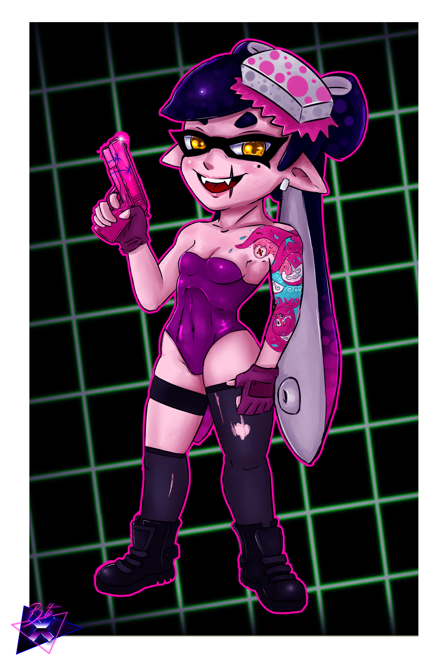 Rule34 - If it exists, there is porn of it / radiobx, callie (splatoon),  inkling, inkling girl, squid sisters / 2409759