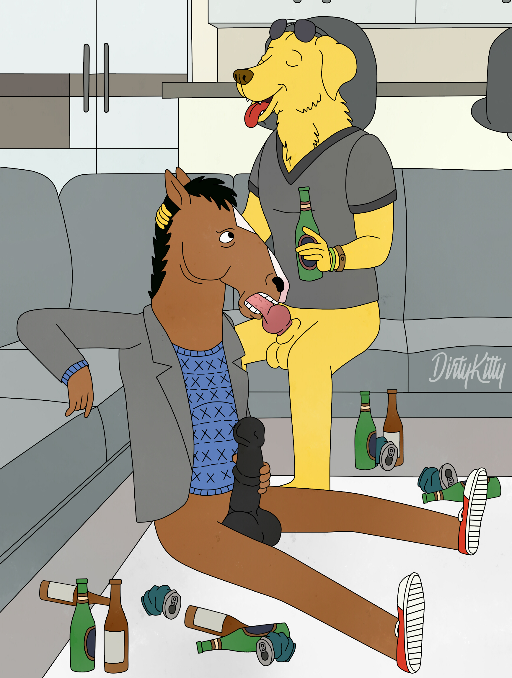 Bojack threesome secene