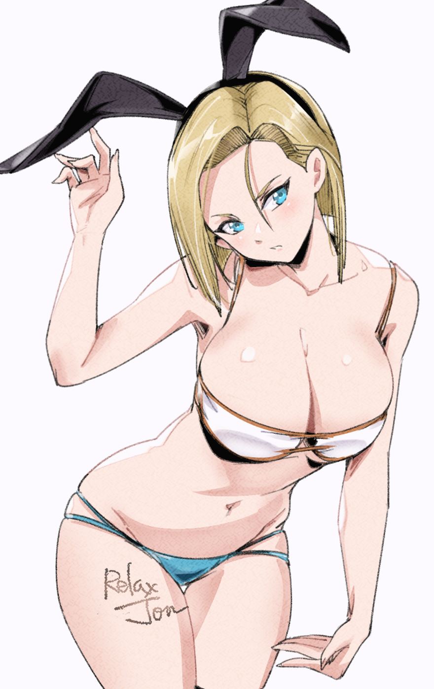 Dragon ball android 18 rule 34