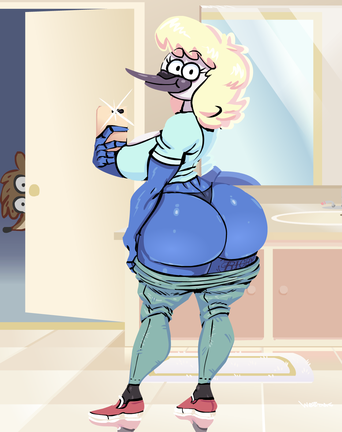 Rule34 - If it exists, there is porn of it  rigby (regular show)  2744