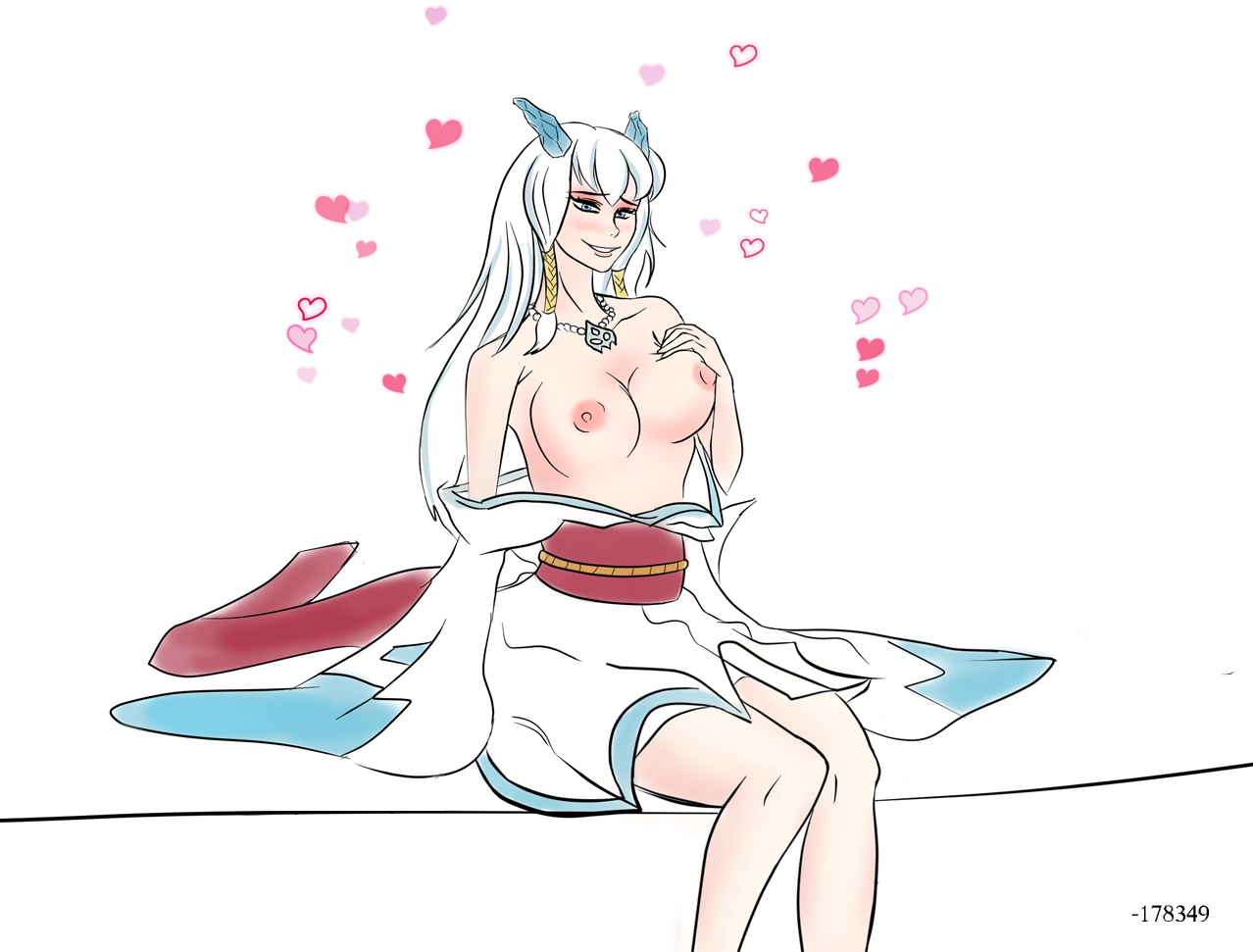 178349, froslass, blue eyes, female, pokemon, 