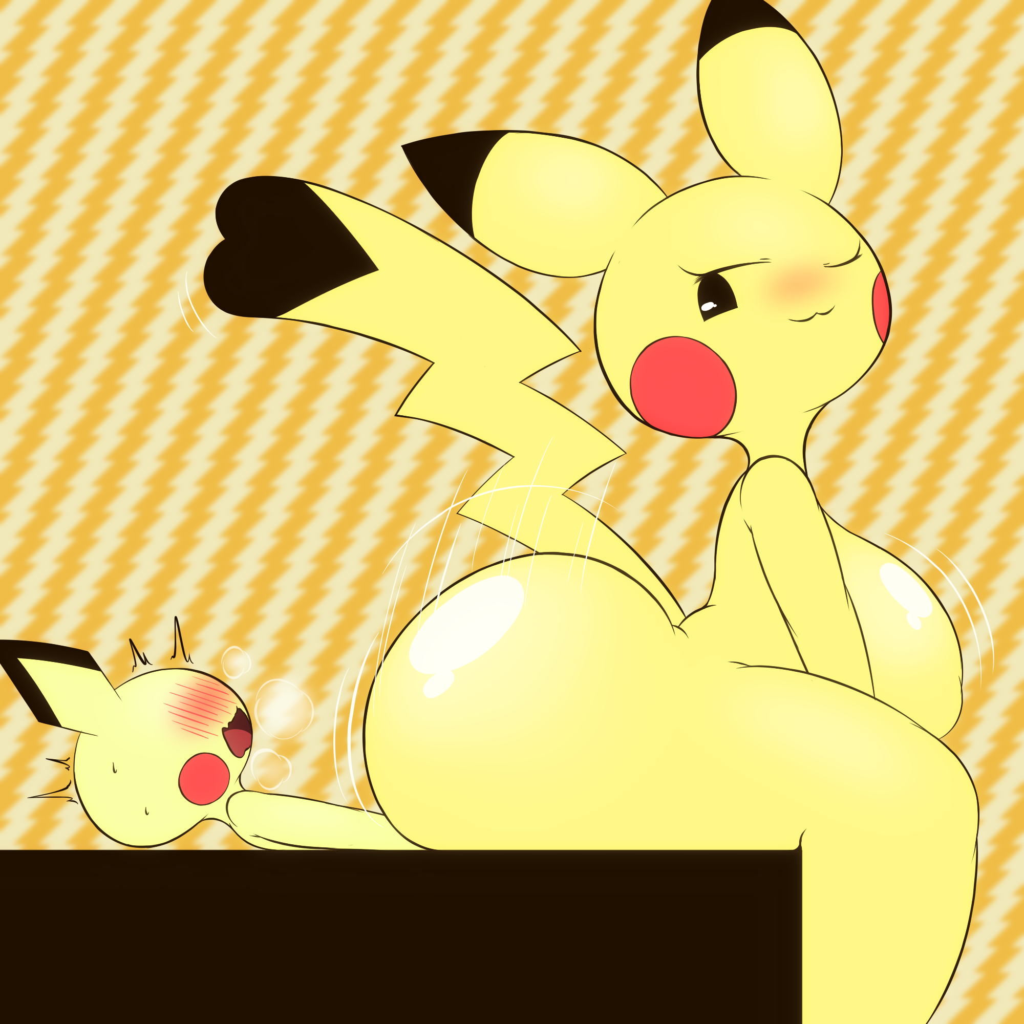 Rule34 - If it exists, there is porn of it / k--10, pichu, pikachu / 392933...