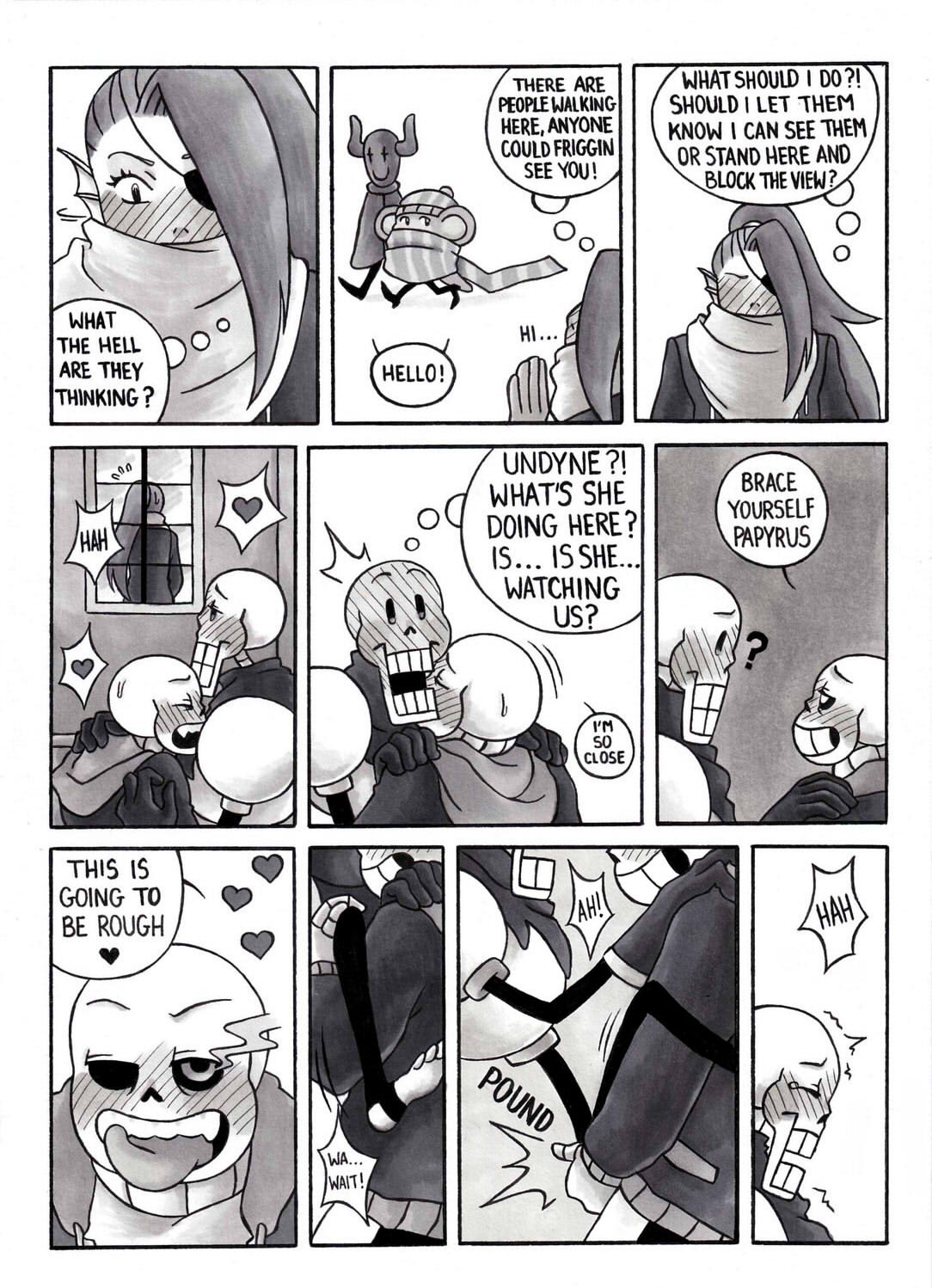 Rule34 - If it exists, there is porn of it / unknown artist, papyrus, sans,  undyne / 657521