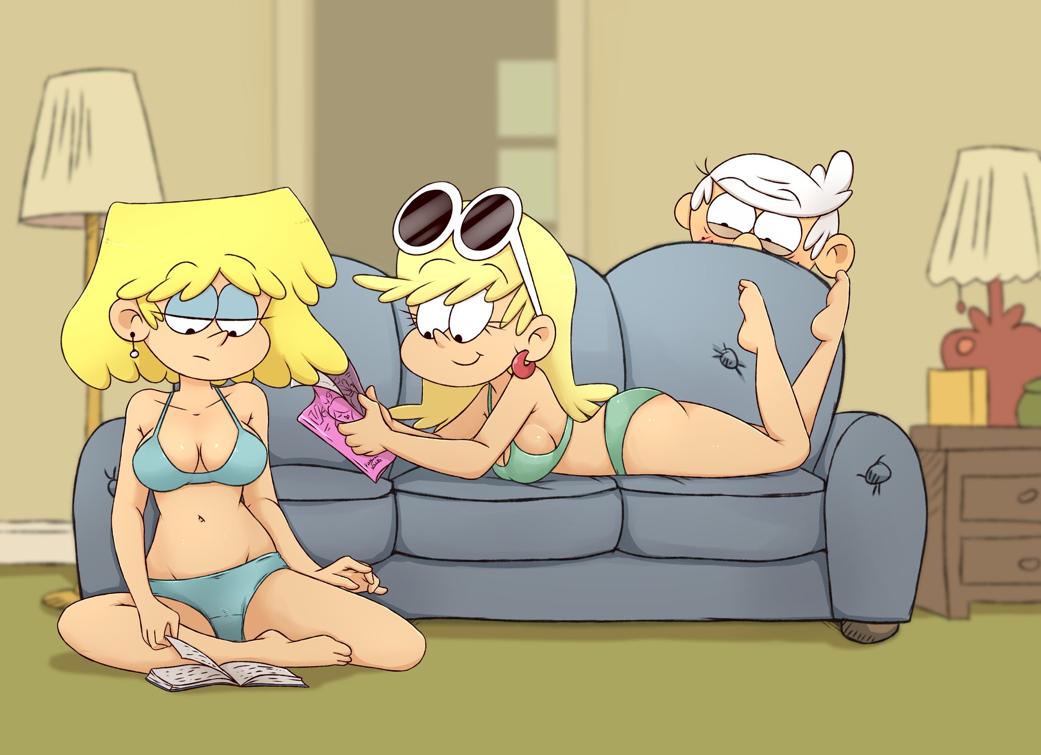 Rule34 - If it exists, there is porn of it / leni loud, lincoln loud, lori  loud / 5581089