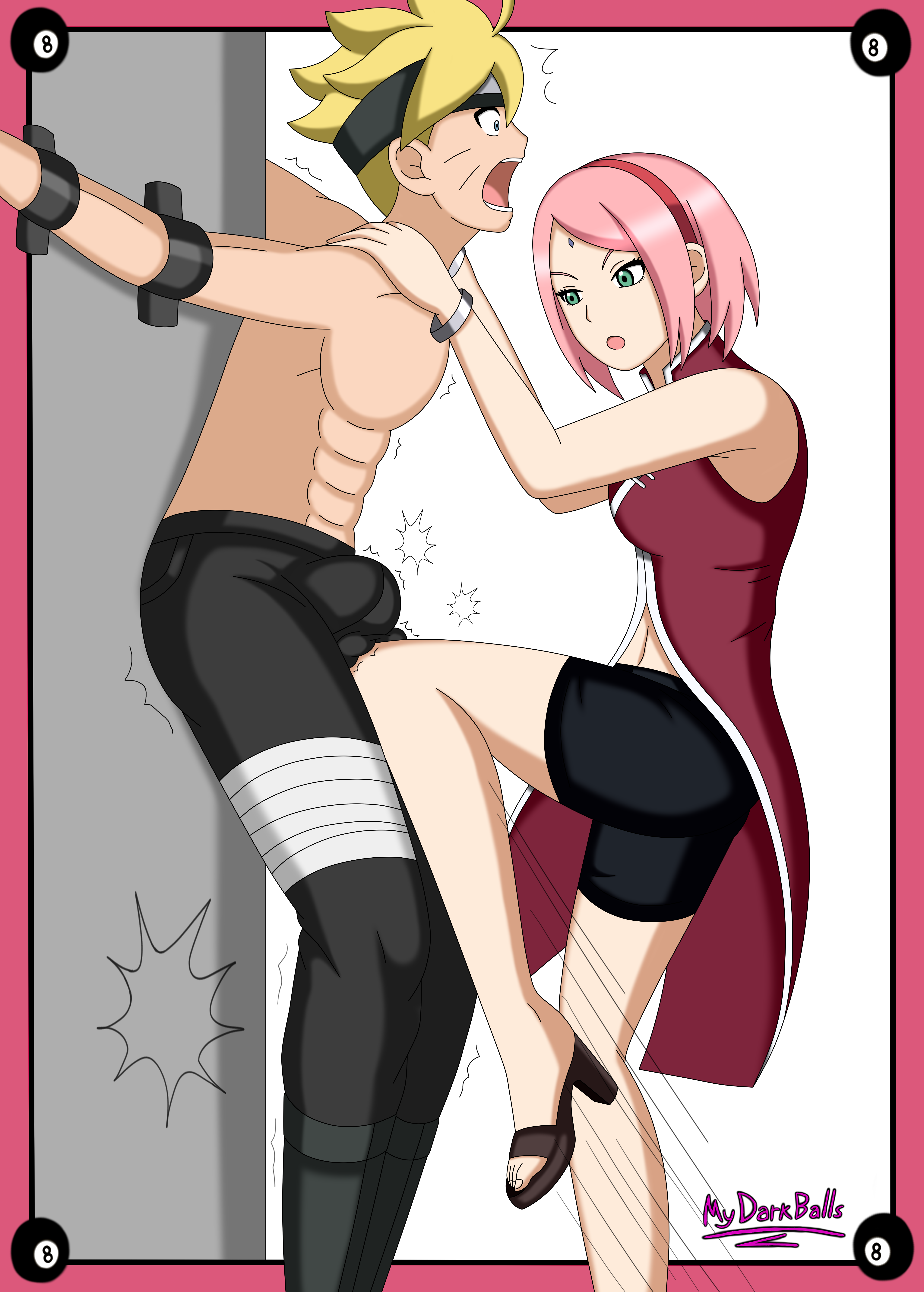 Sakura ballbusting