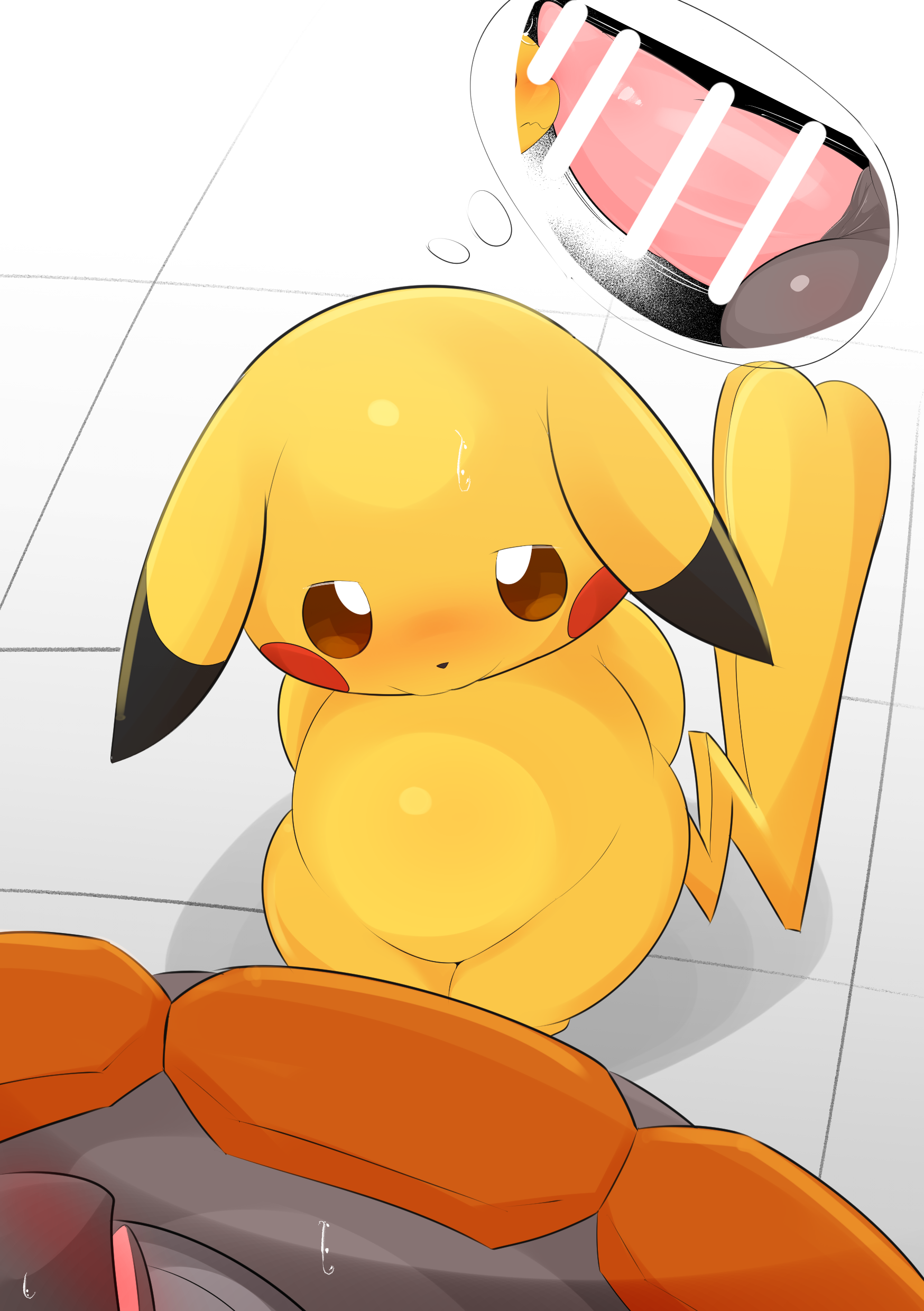 Rule34 - If it exists, there is porn of it / type, pikachu, pokemon  (species), rhyperior / 6908334