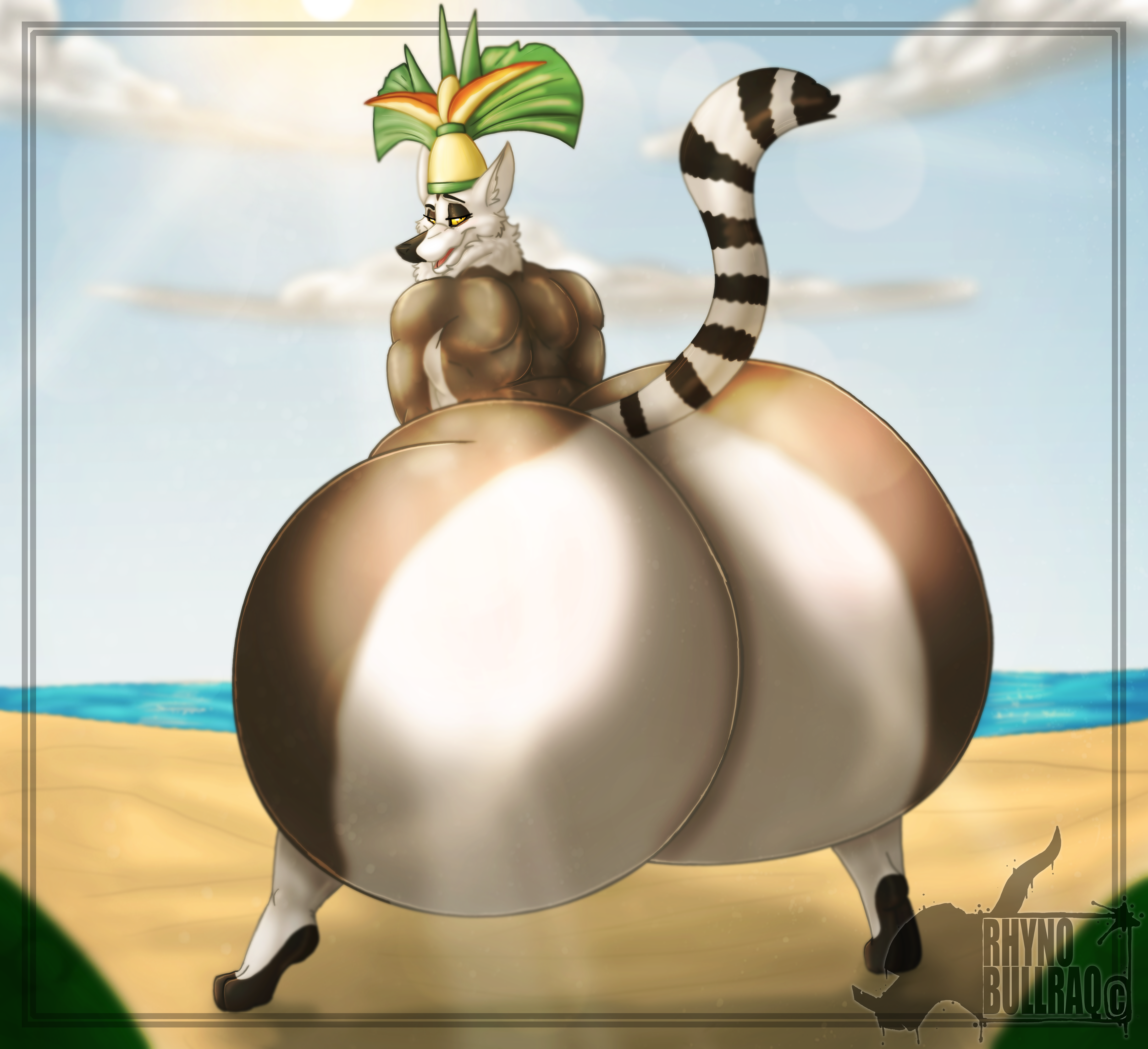 Rule34 - If it exists, there is porn of it / rhynobullraq, king julien /  3971678