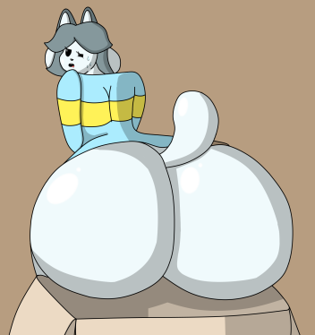temmie, undertale, tagme, huge ass, supersecretsoup (artist), 