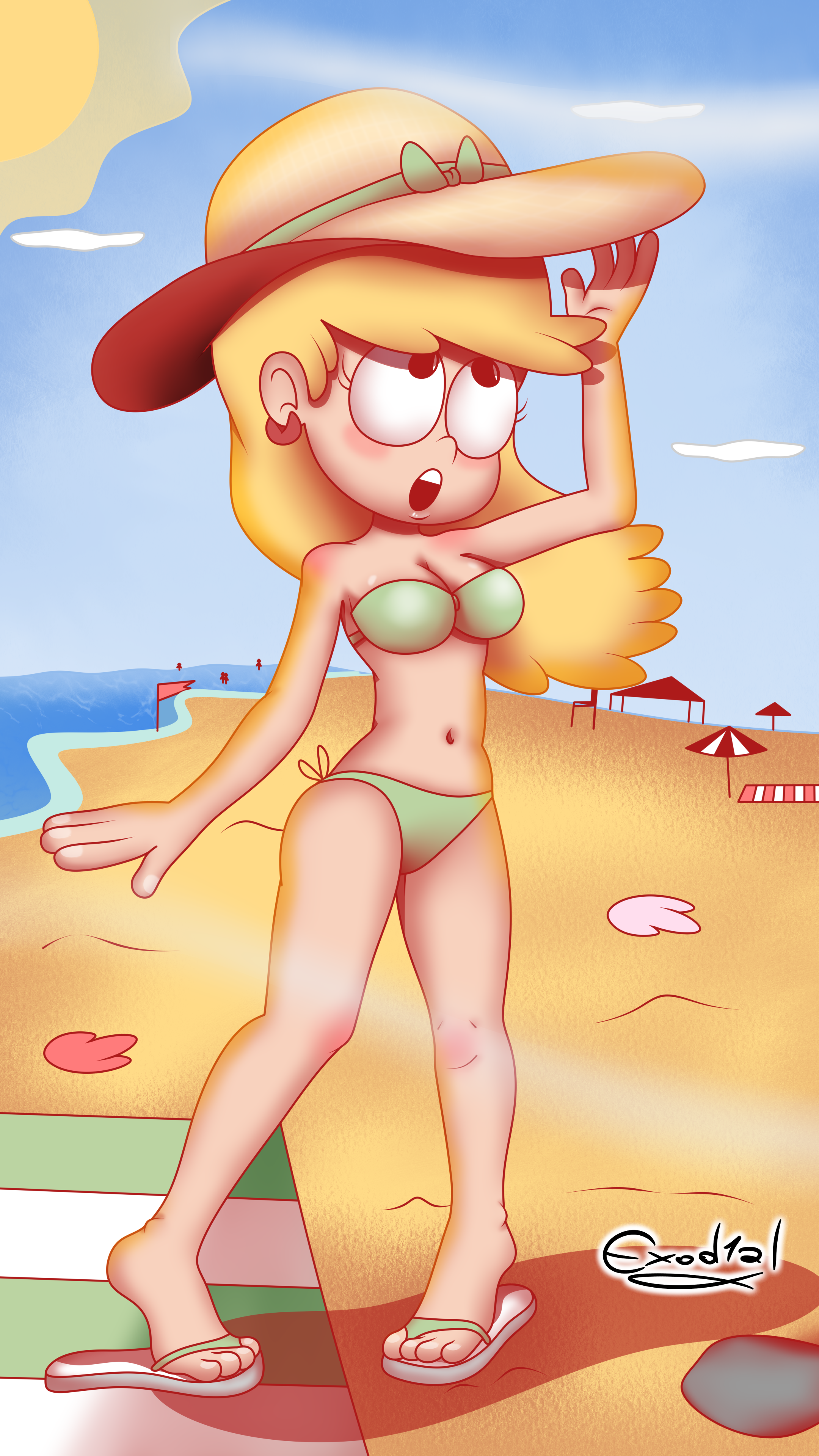 Loud house beach