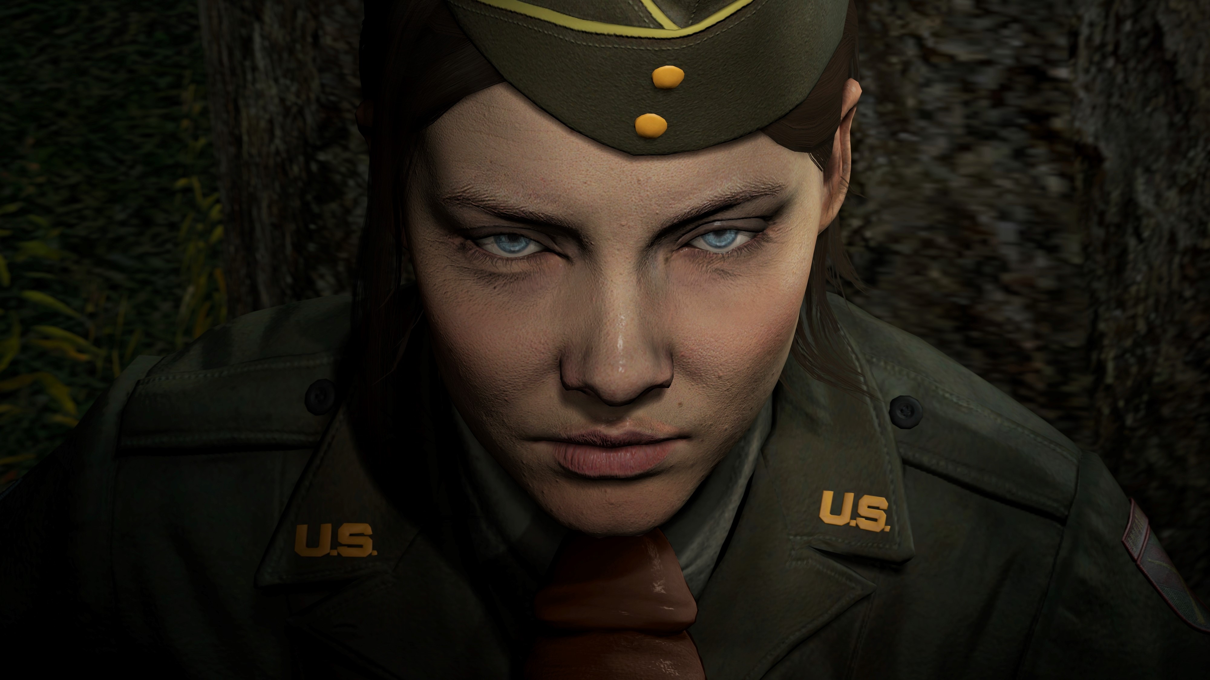 corporal green, call of duty, call of duty ww2, 3d, hi res, highres, sour.....