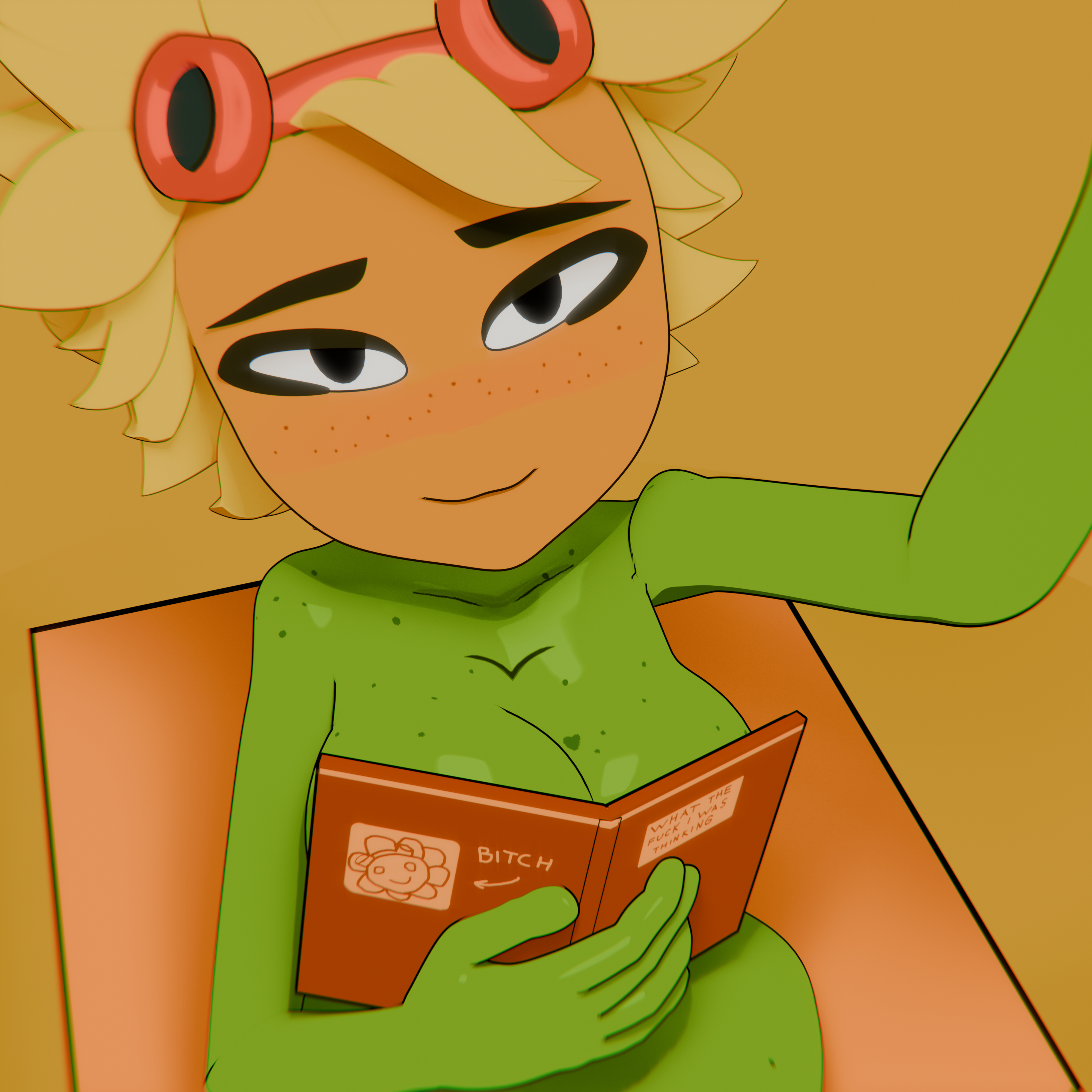plants vs zombies, pvz, big ass, big booty, big breasts, big thighs, book, book covering breasts, huge ass, huge boobs, huge booty, huge breasts, huge thighs, panties, plants vs zombies: heroes, pvz heroes, shadow2405, solar flare (pvz), tights, 