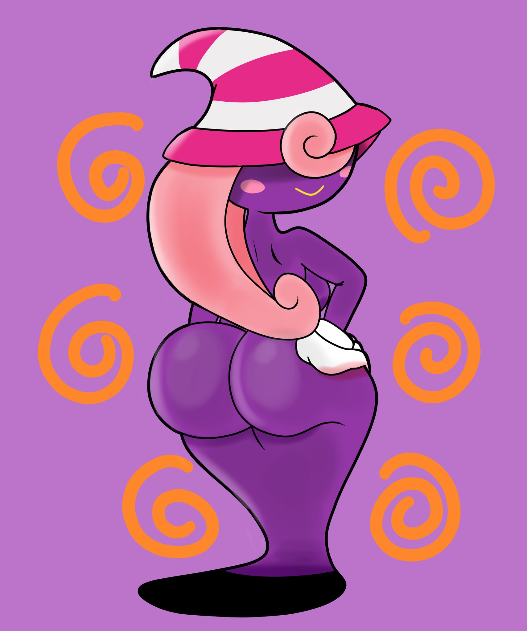 Paper mario vivian fan art