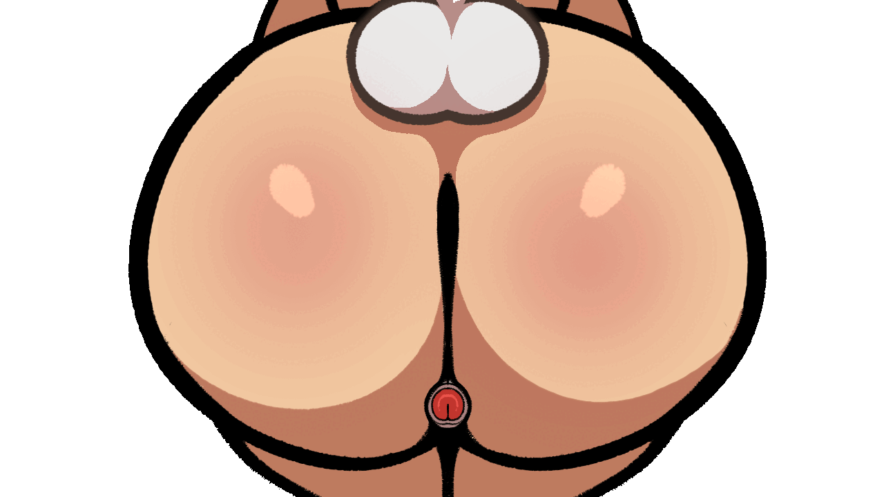 1boy 1girls animated anthro anthro_on_anthro ass ass_focus beat_banger bovine bovine_humanoid dawna_mabel female furry huge_ass male official_art older_female sheep thigh_sex transparent_background