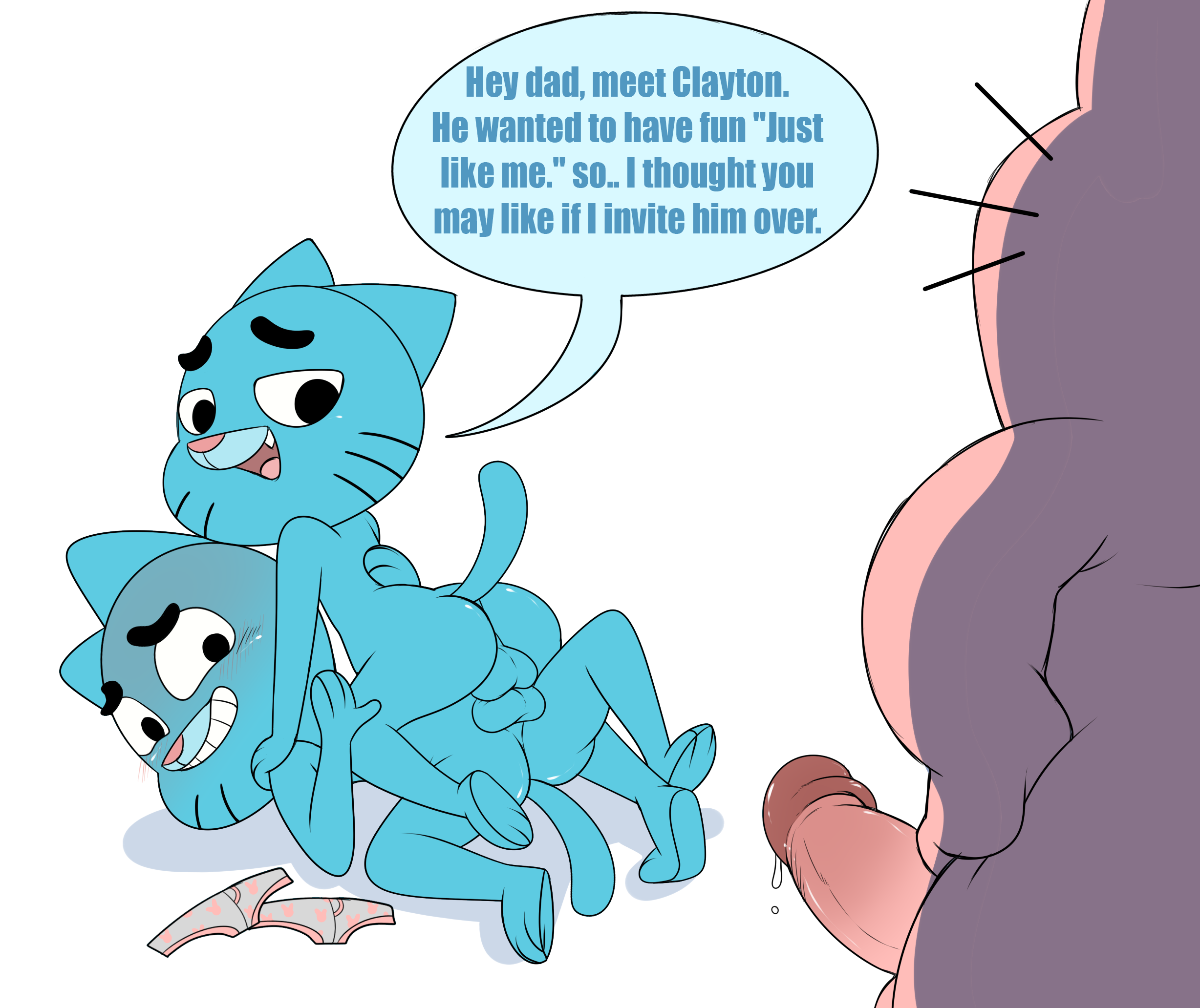 Rule34 - If it exists, there is porn of it / enookie, gumball watterson, ri...