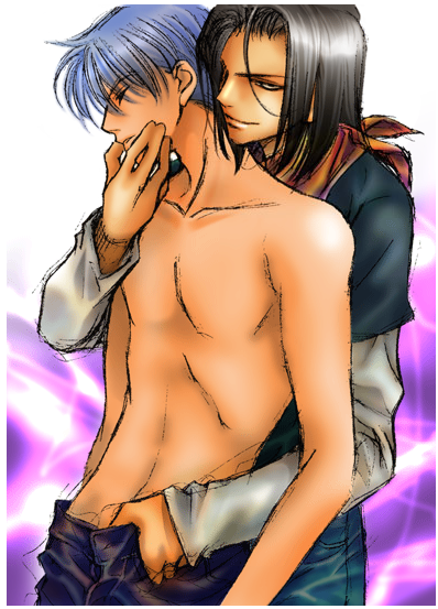android 17, mirai trunks, trunks briefs, dragon ball, dragon ball z, yaoi, 