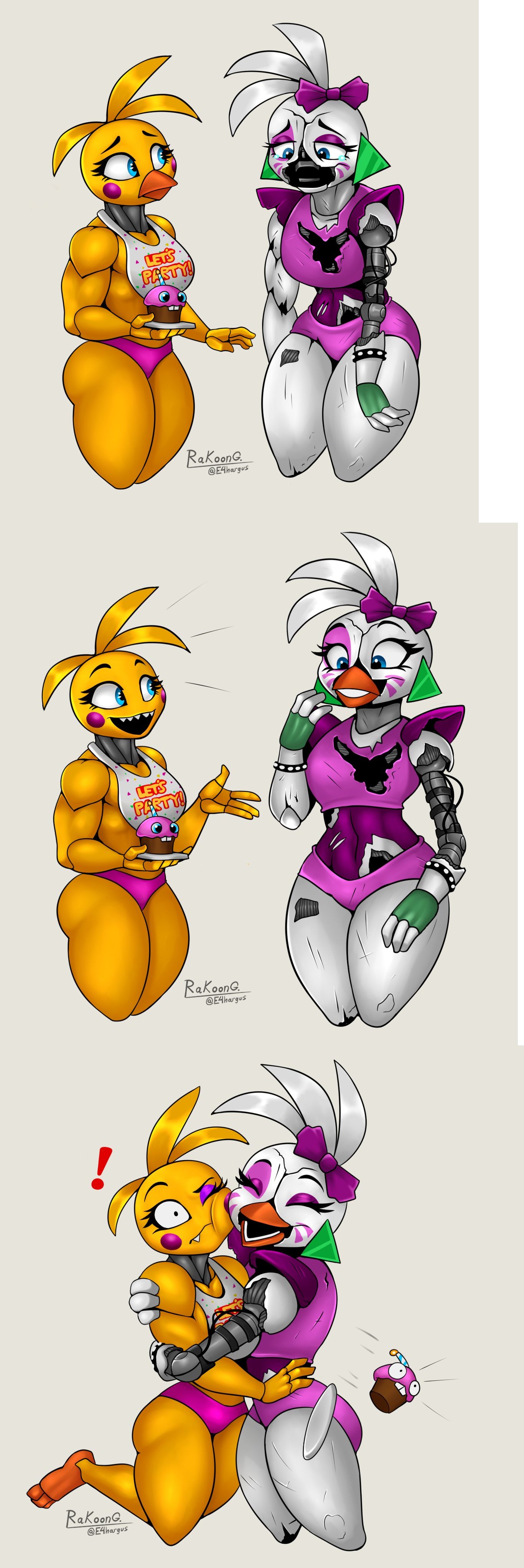 Rule34 - If it exists, there is porn of it / cupcake (fnaf), toy chica (fnaf)  / 5117450