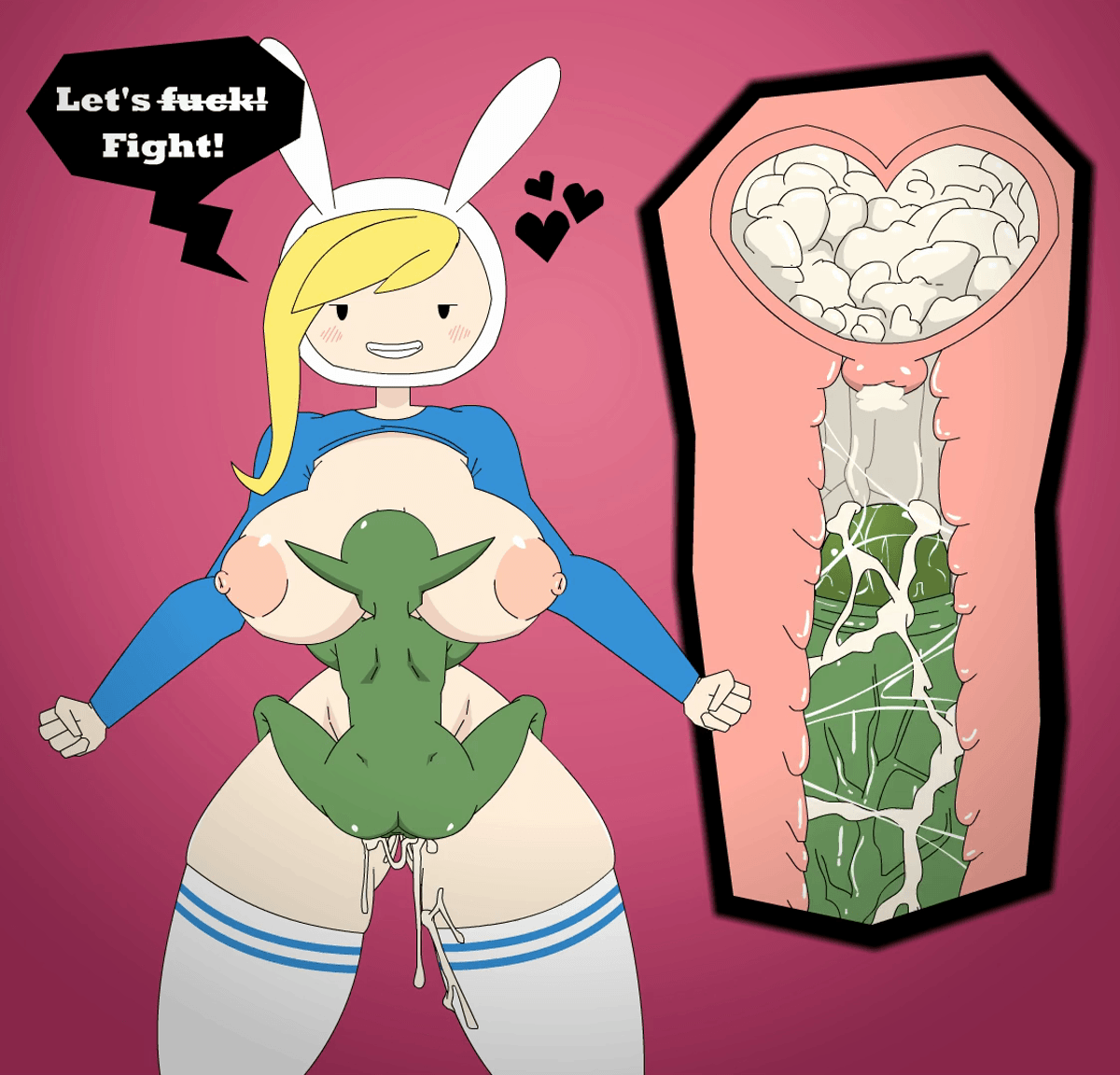 Rule34 - If it exists, there is porn of it / fionna the human girl / 4532060