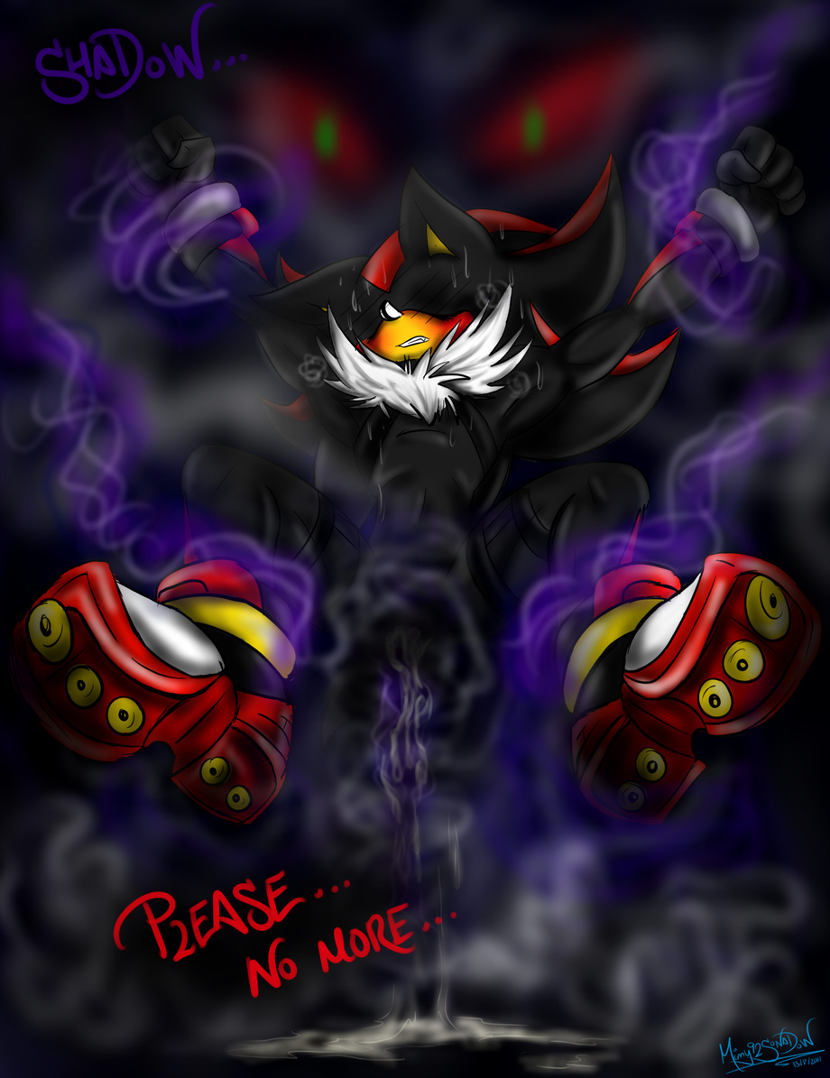 Mephiles the dark fan art