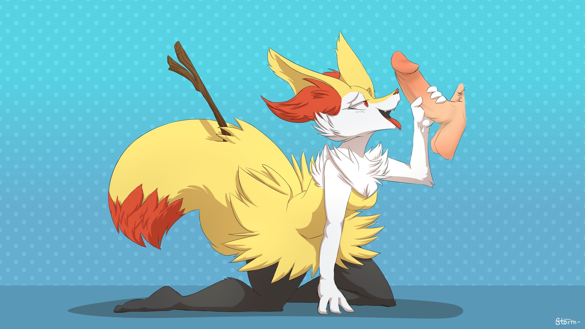 Braixen pokemon scarlet