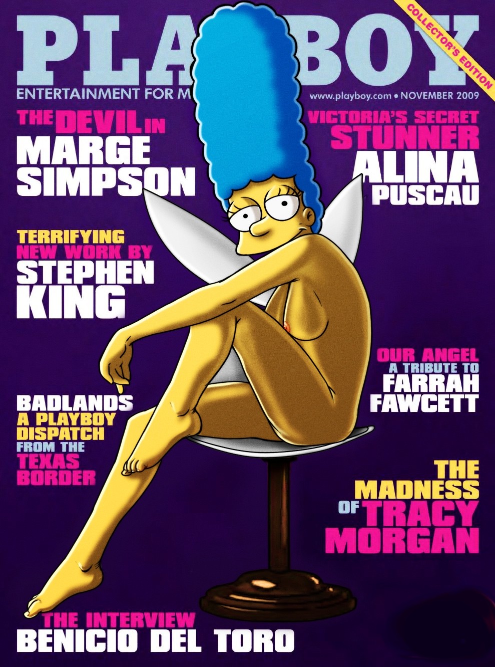 Marge simpson nude playboy