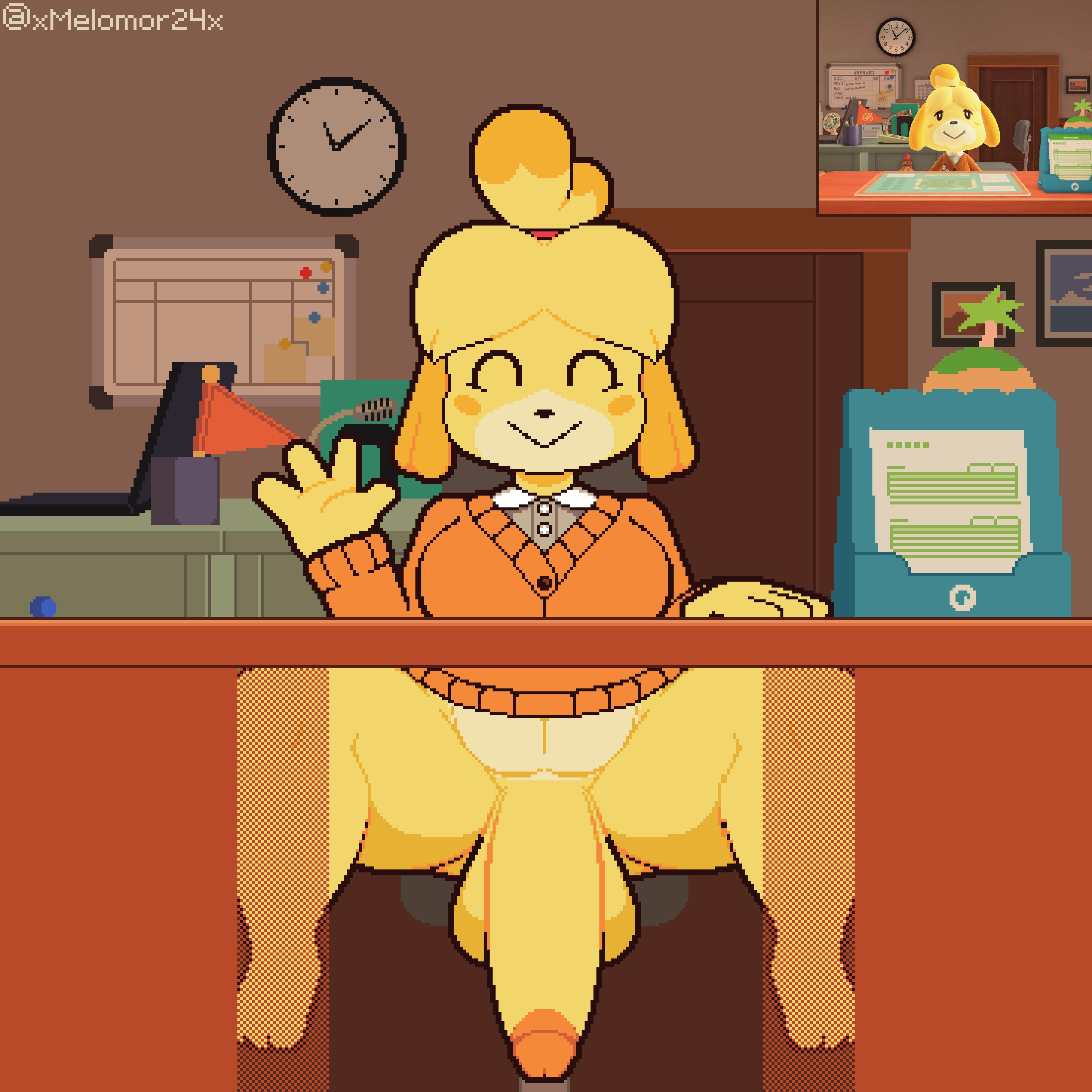 Rule34 - If it exists, there is porn of it  isabelle (animal crossing)   6574798