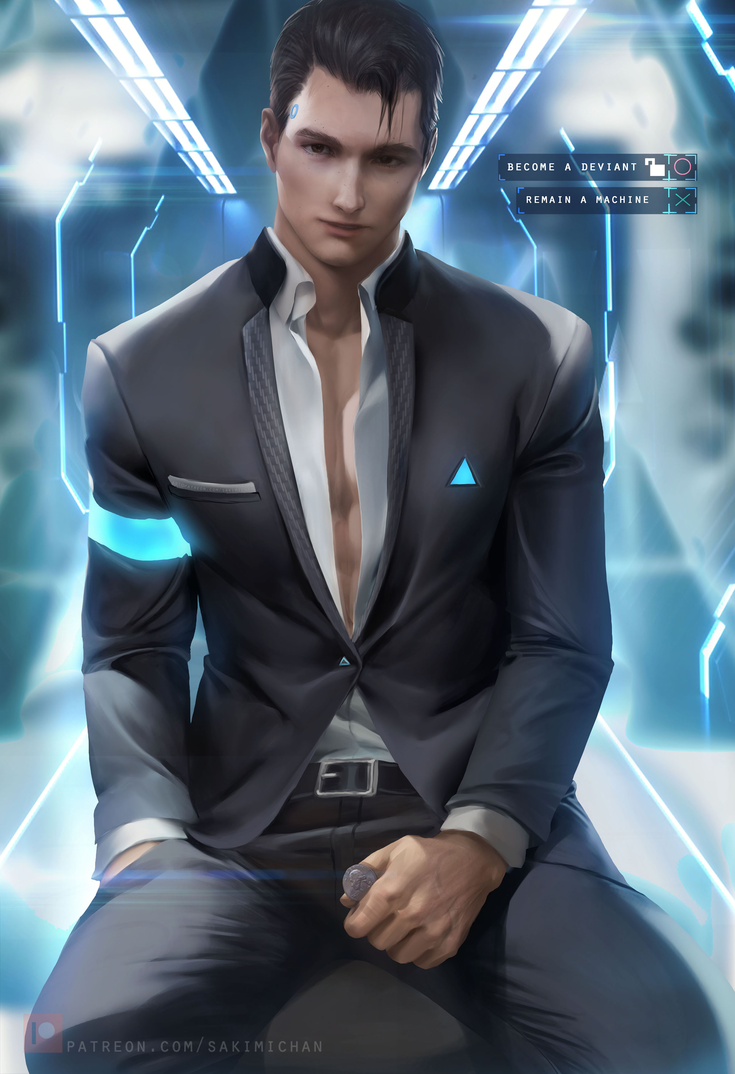 Detroit become human connor rule 34