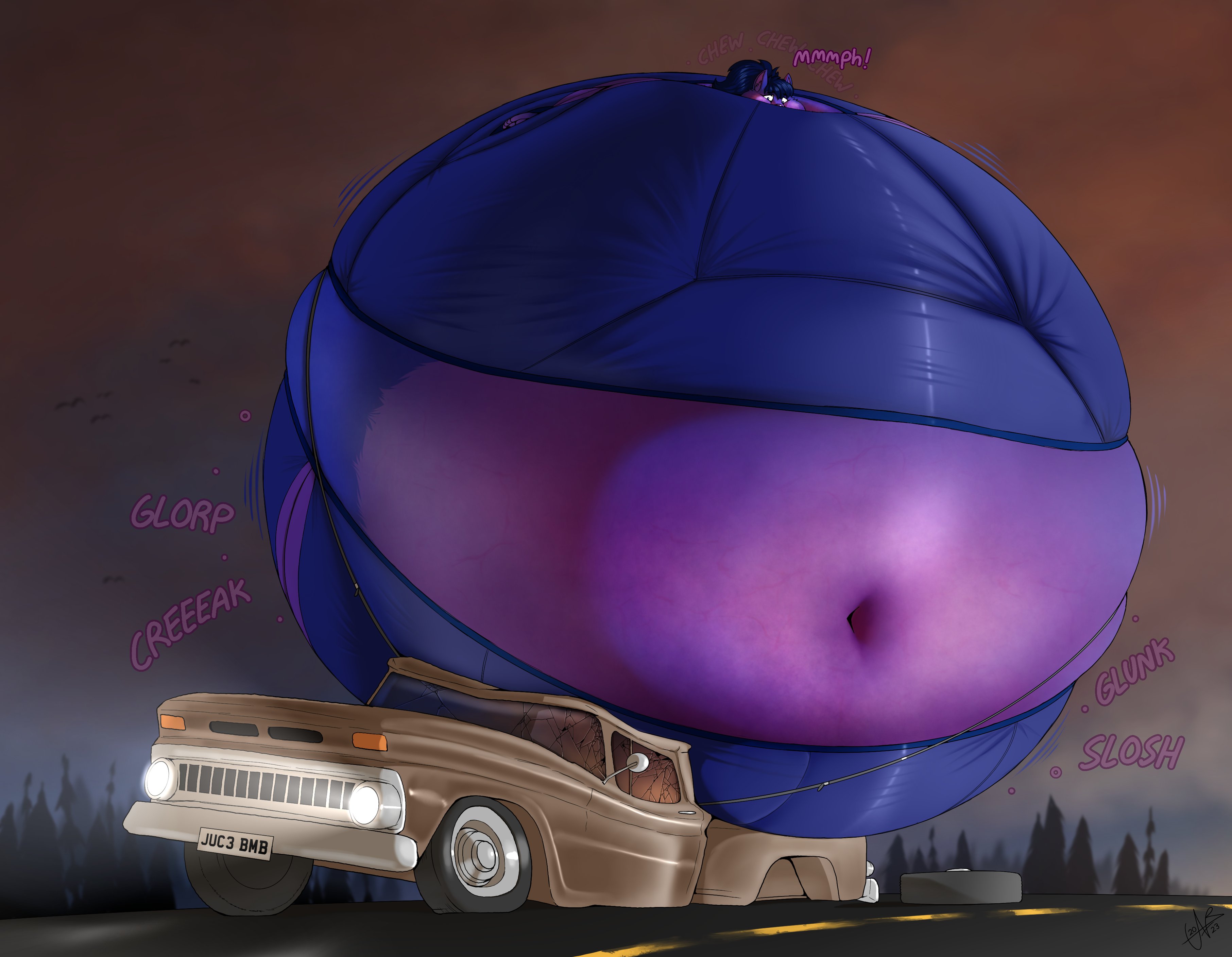 Blueberry Inflation And Juicing Pov 3.0 (tour Group Edition)