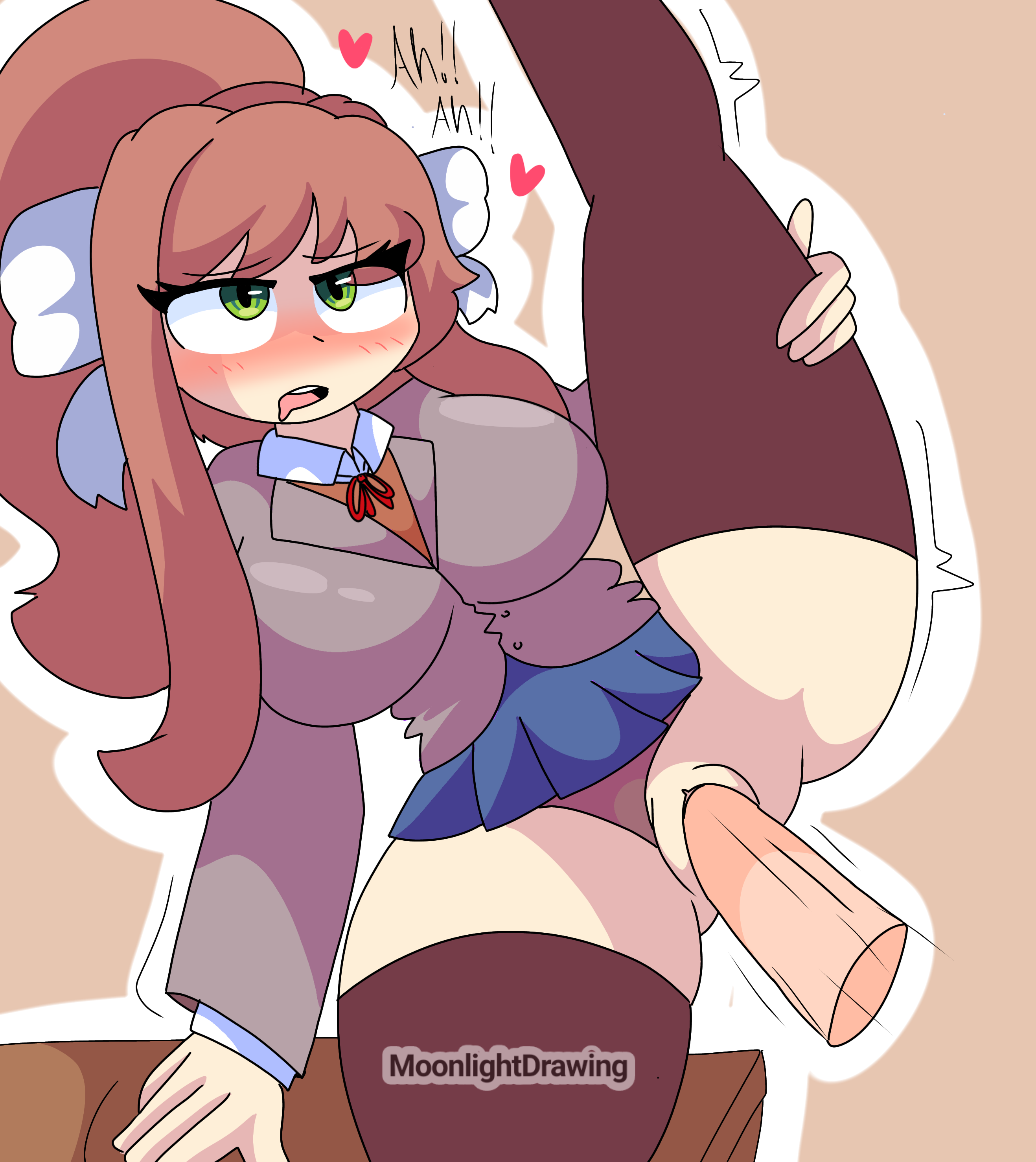 Rule34 - If it exists, there is porn of it / monika (doki doki literature  club) / 5491699