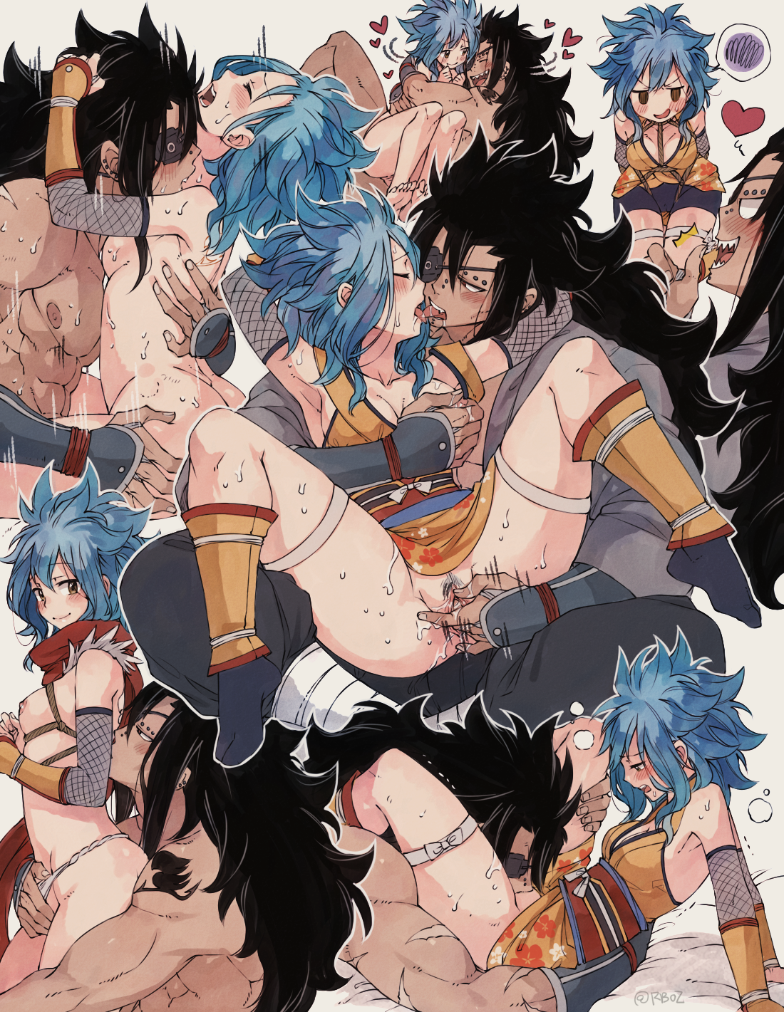 Levy an gajeel porn comics