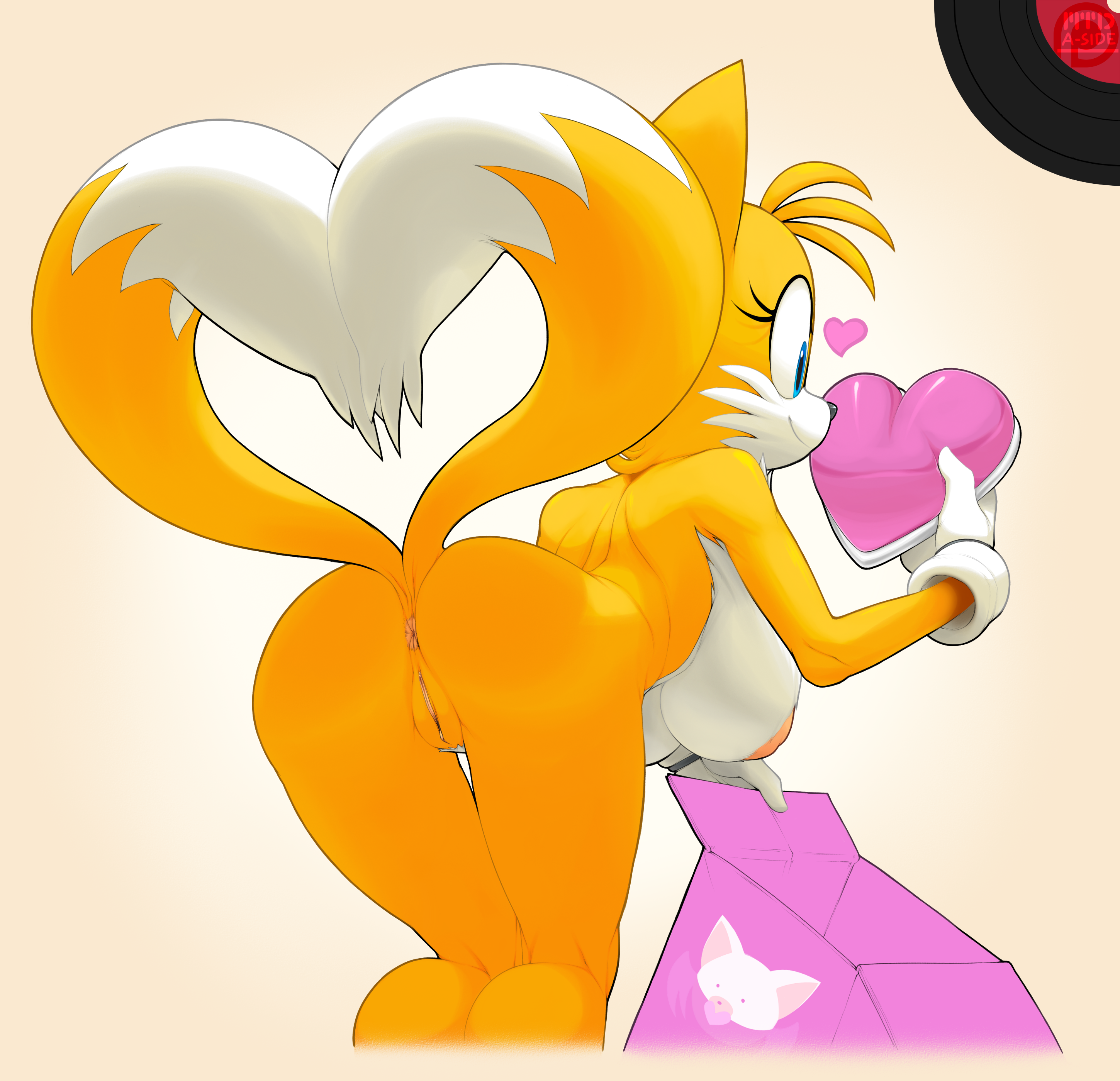 anthro, anus, areola, ass, big breasts, breasts, busty, canine, female, fox...