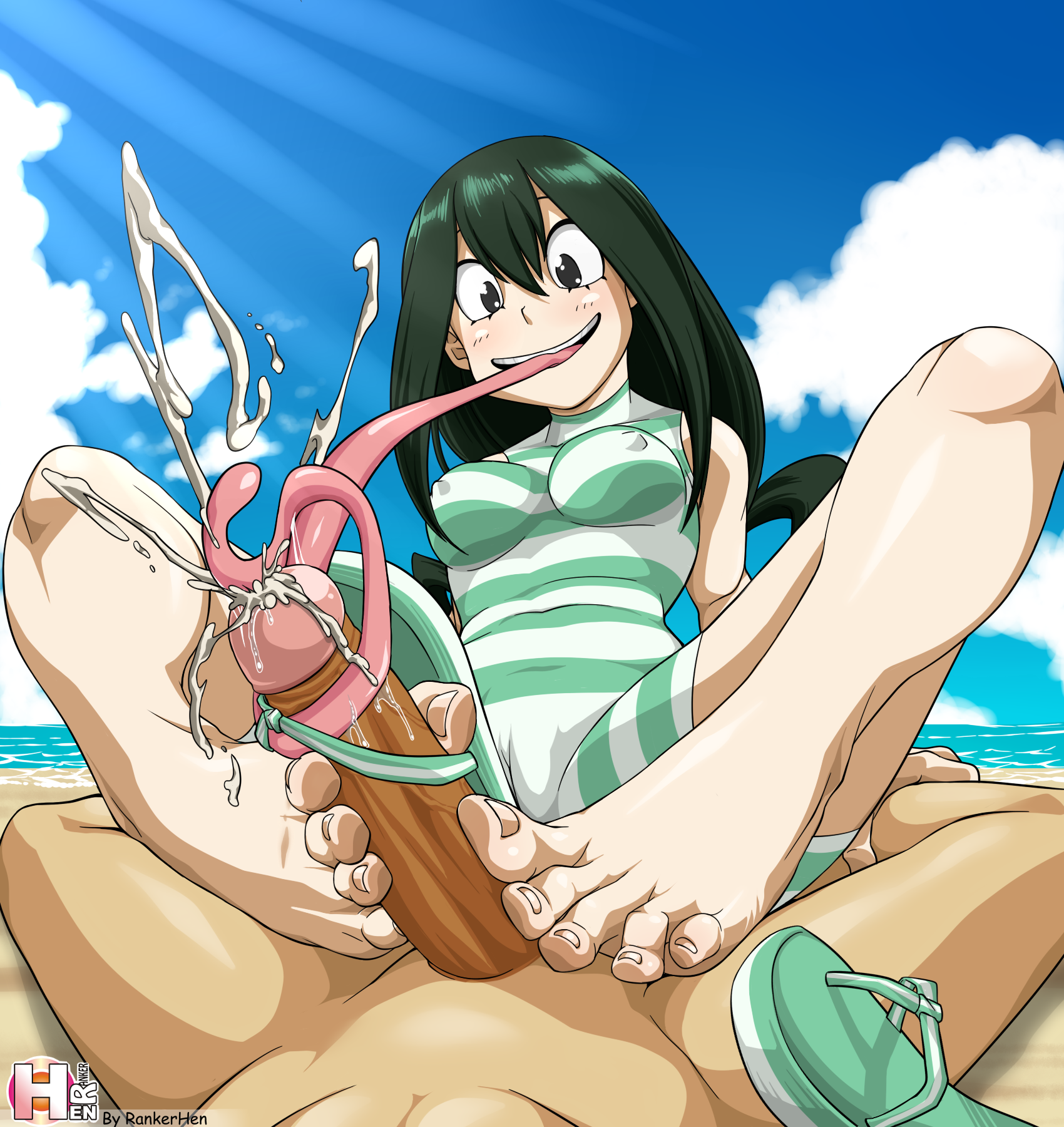 Rule34 - If it exists, there is porn of it  rankerhen, tsuyu asui  643988