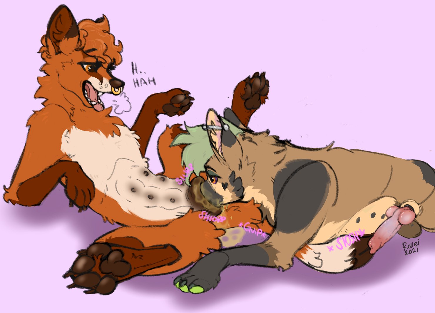 Feral furry cub porn