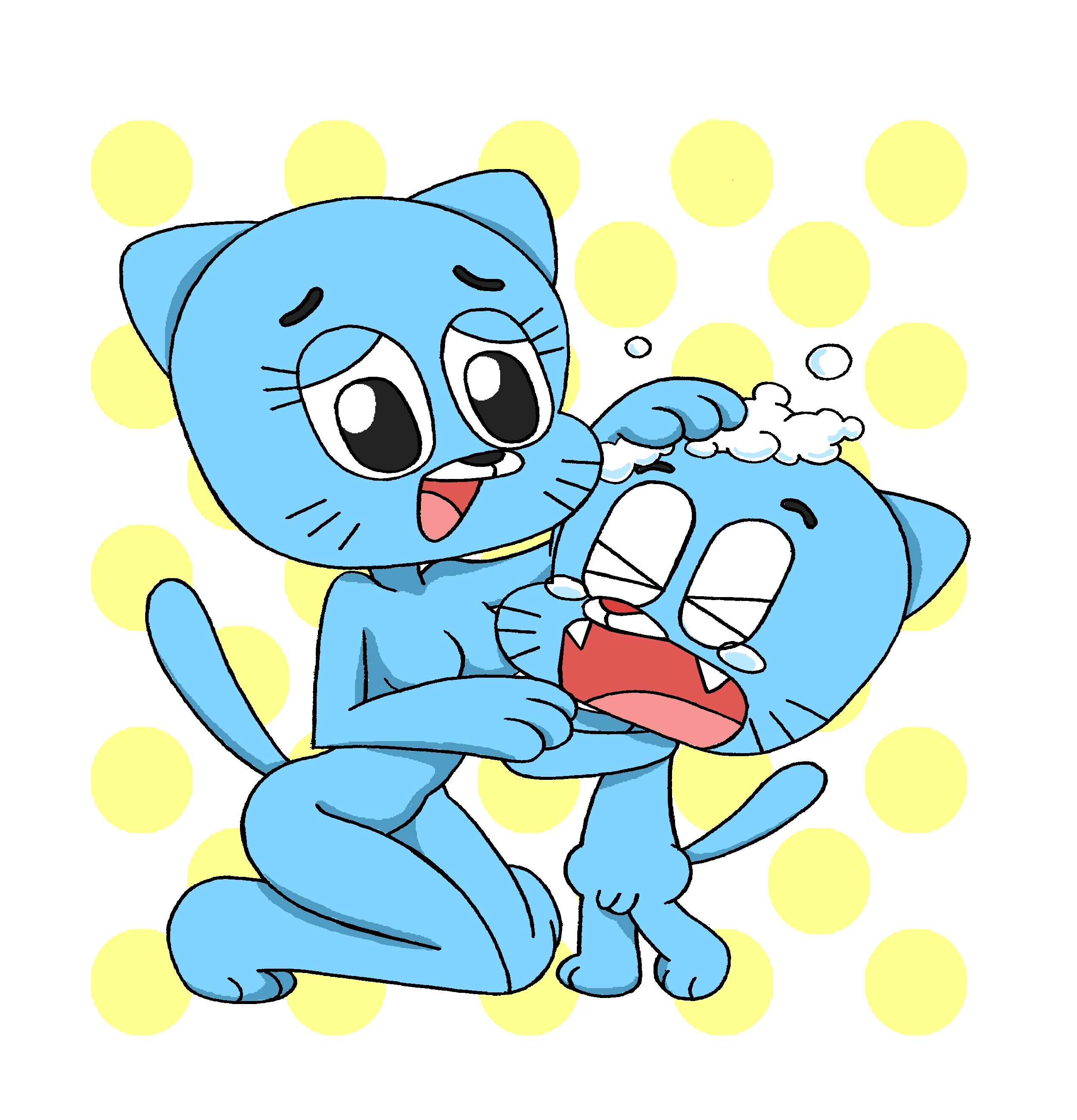 gumball watterson, nicole watterson, the amazing world of gumball, tagme.