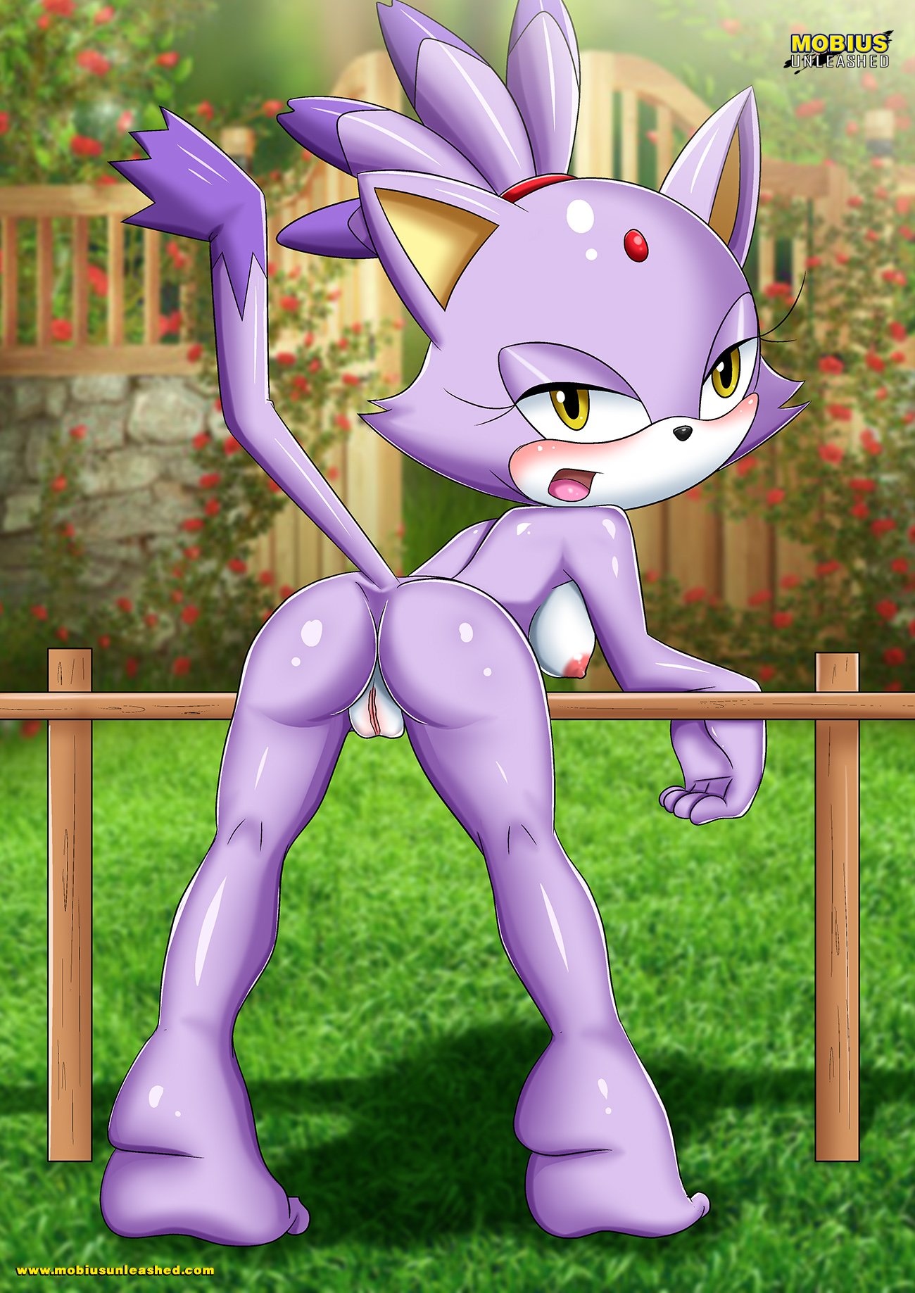 Blaze The Cat Nude